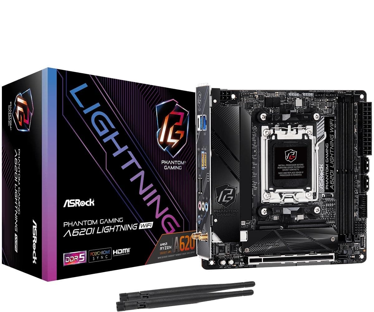 ASROCK A620I Lightning WiFi DDR5 AM5