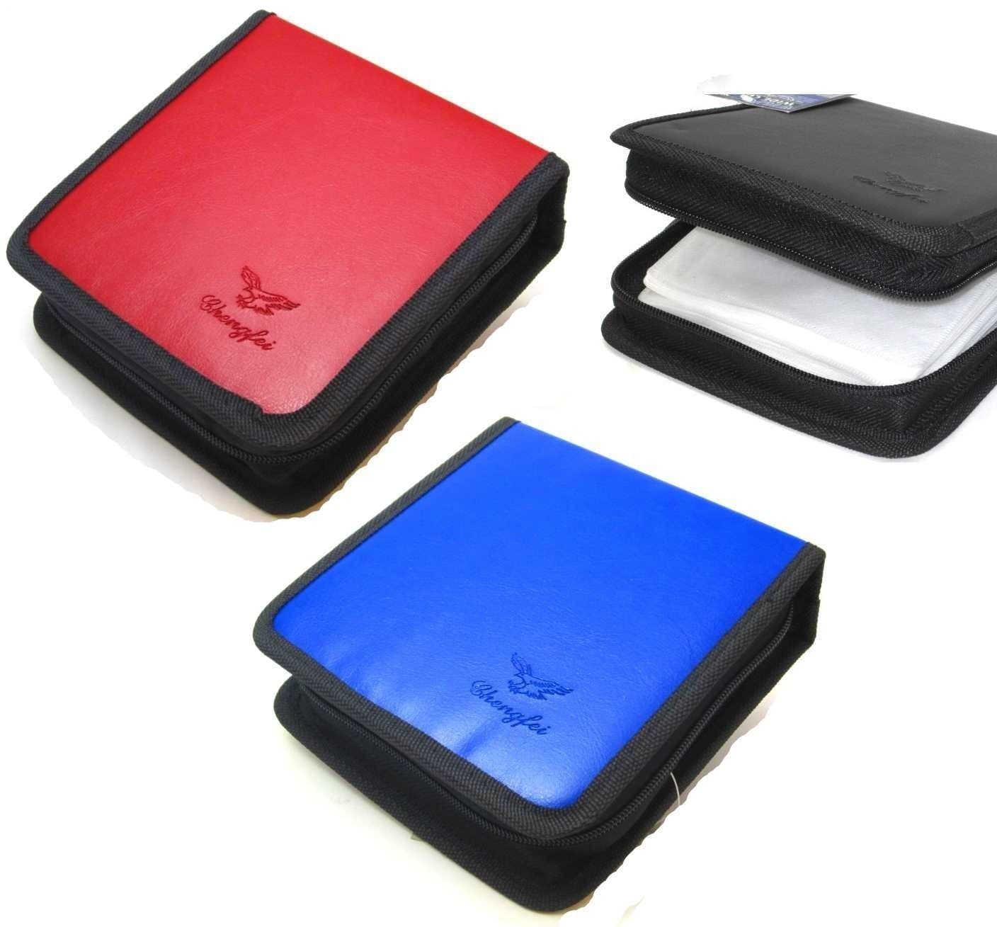 Online Best Service 48 Disc CD DVD Case Wallet Album Carry Storage Holder with Zipper & Handle