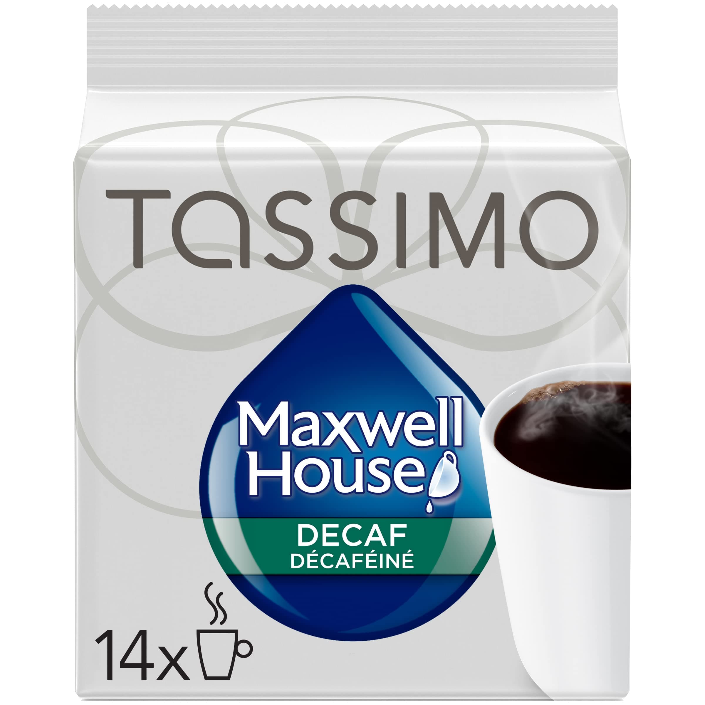 Cafe Collection Decaf, 14-count T-discs for Tassimo Brewers - Custom Roasts