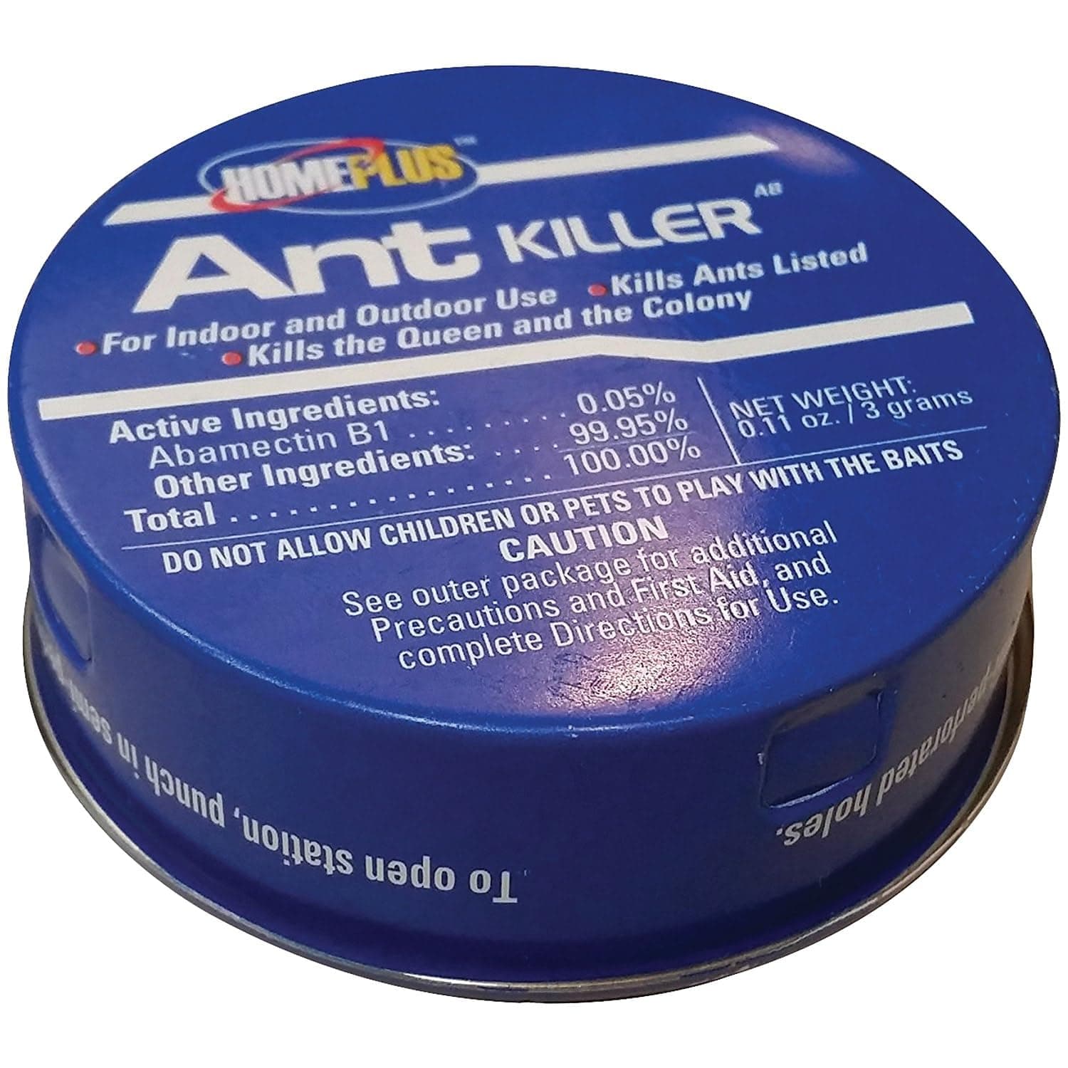 PIC 4PK AB Homeplus Ant Killer Metal Bait Stations, 4 Count Multicolor
