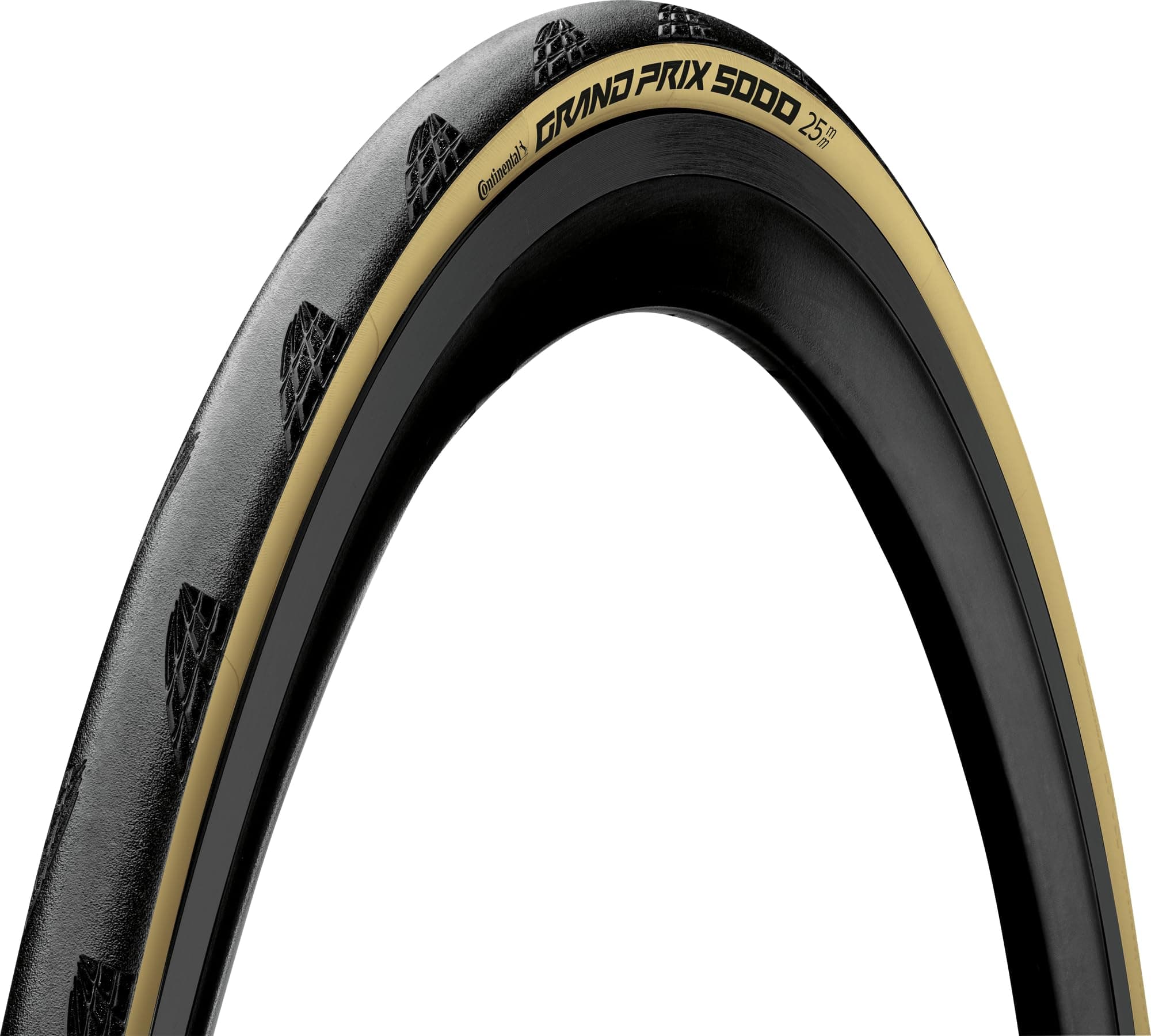 Continental Grand Prix 5000 - Road Bike Tire | The Best Allrounder in the Field - BlackChili, Vectran Breaker, LazerGrip, Active Comfort Technology