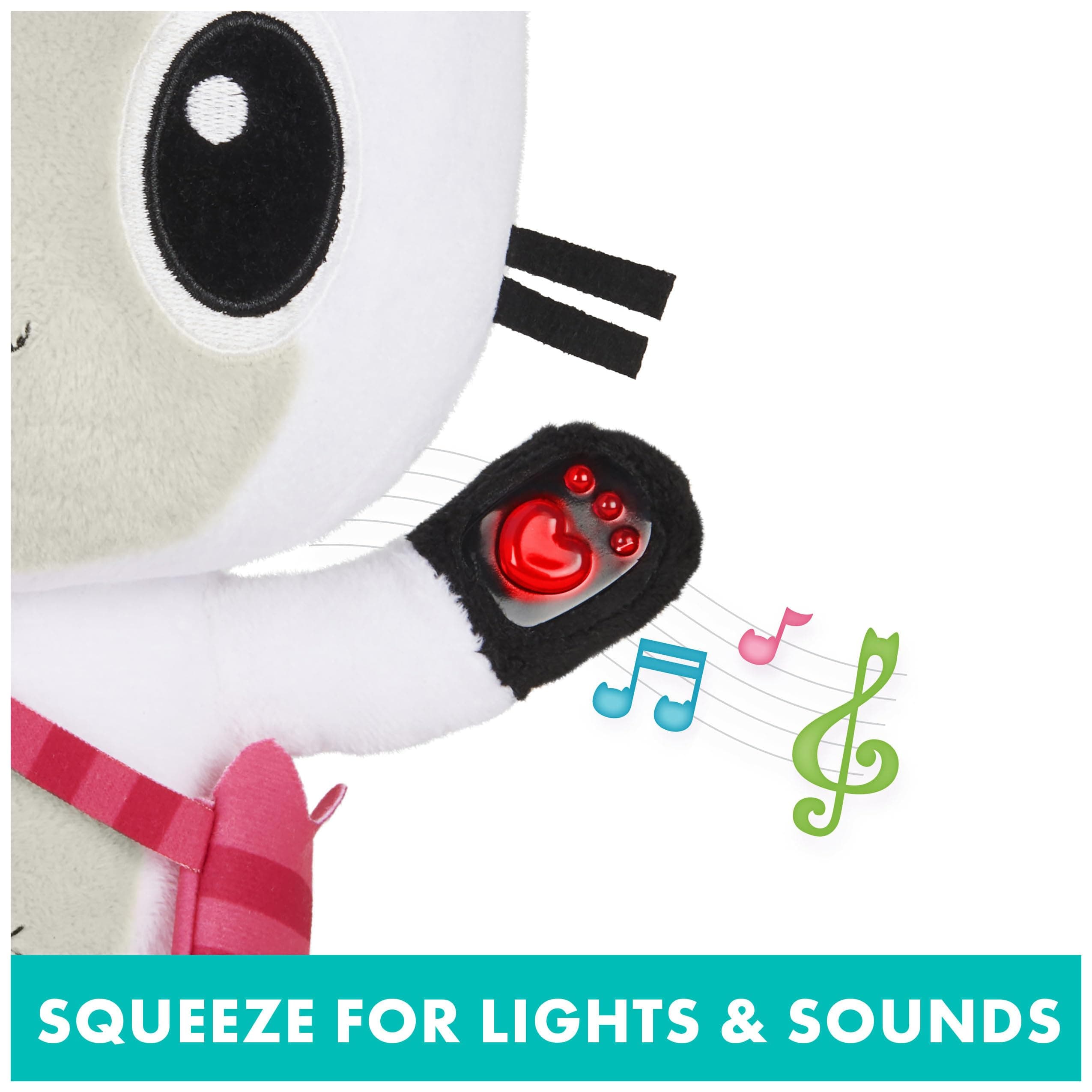 Gabby's Dollhouse Spin Master 13-inch Talking Pandy Paws Plush Toy