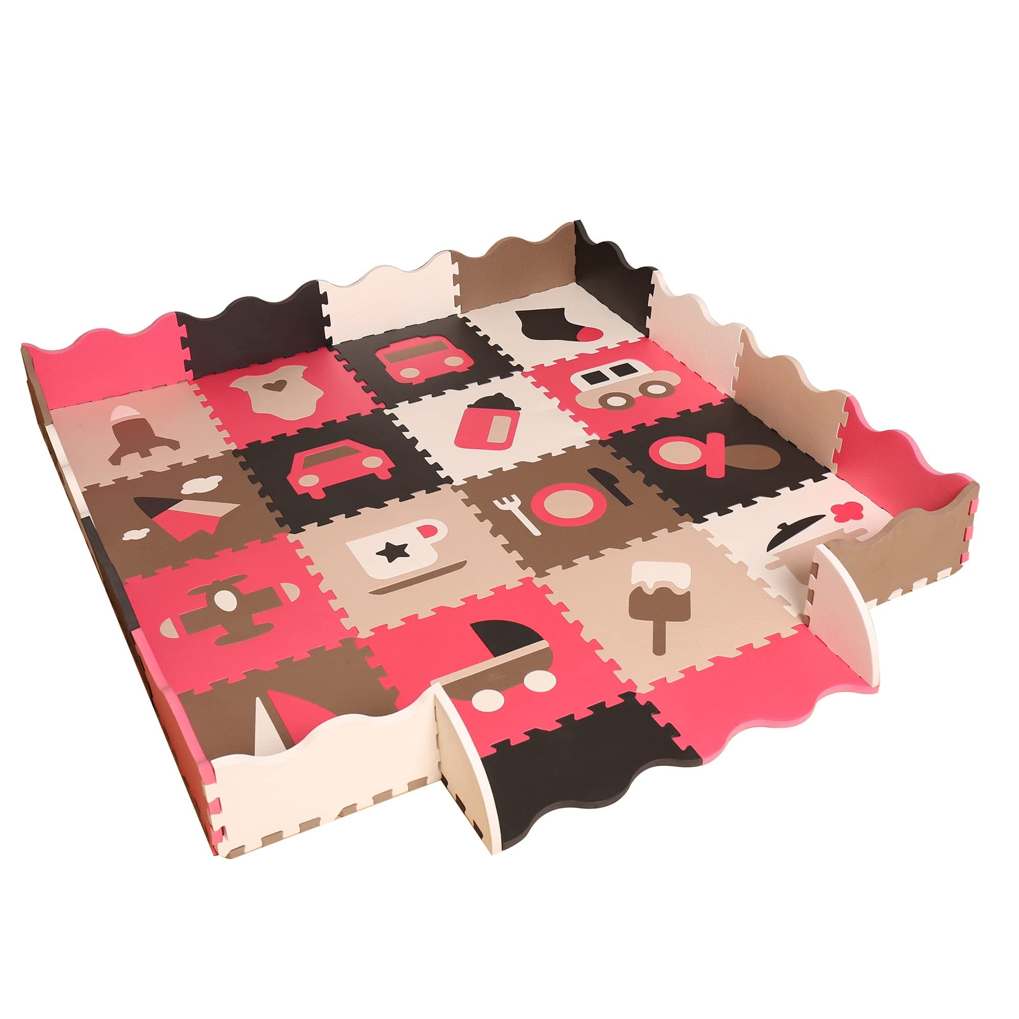 Ashtonbee - Interlocking Floor Mats for Babies, Tummy Time Mat and Baby Play Area (16)