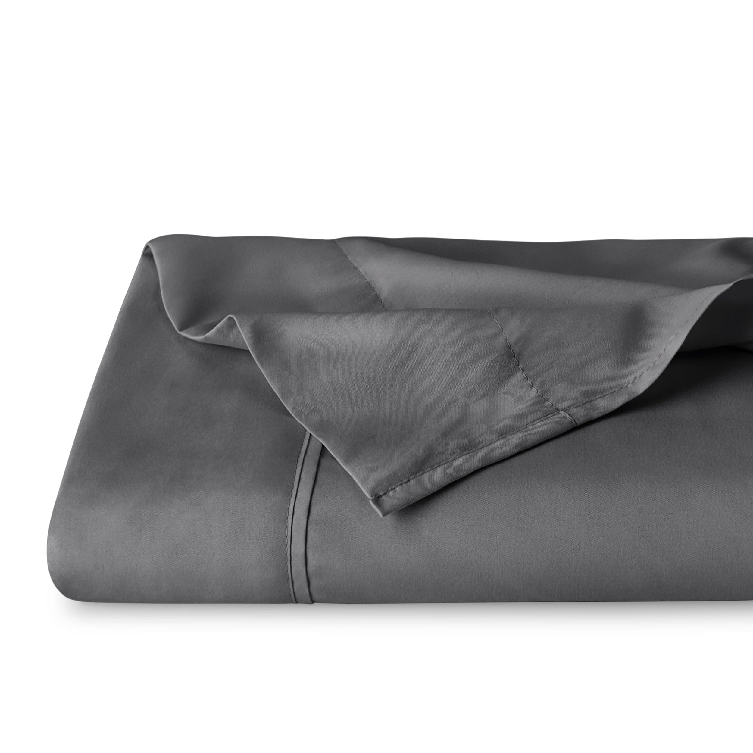 Bare Home King Flat Sheet - Premium 1800 Ultra-Soft Top Sheet - Hotel Luxury - Brushed - Easy Care - 1 King Flat Sheet Only (King, Grey)