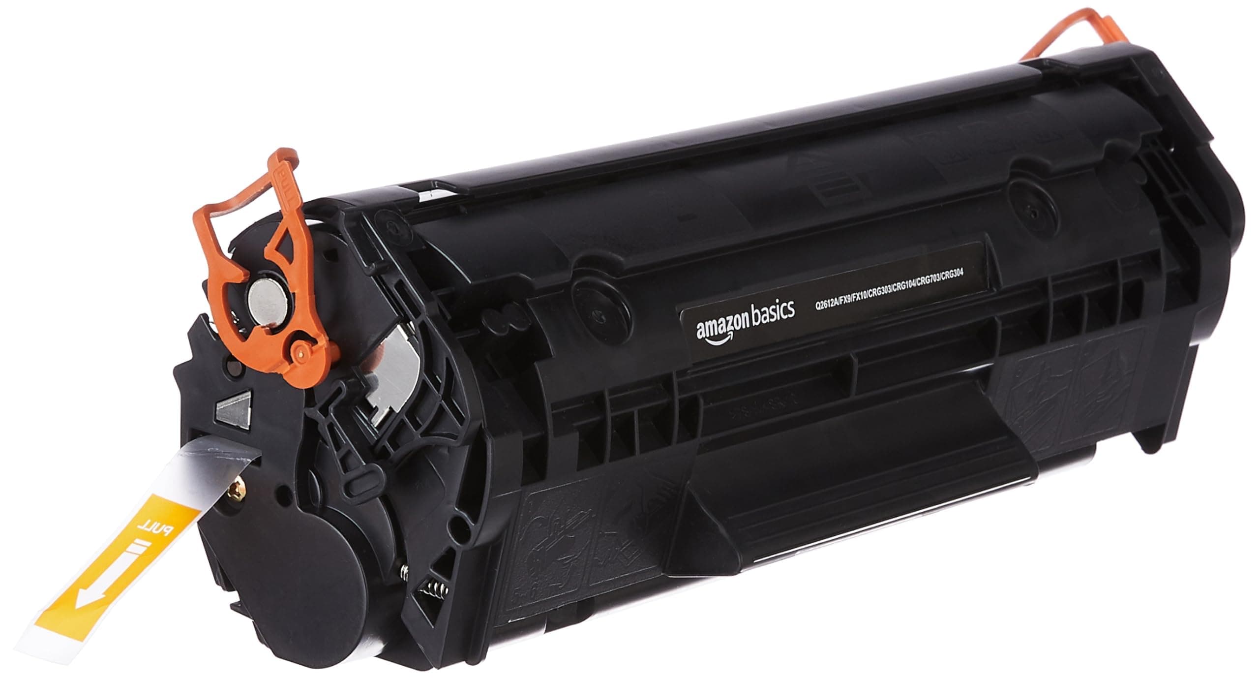 amazon basics 12A LaserJet Toner Cartridges | for HPLJ- 1010/1012/1015/1018/1020/1022/1022N/3015/3020/3030/3050/3052/3055/M1005/M1005 MFP/M1319F MFP Can- LBP2900/3000 | Up to 2000 Pages Yield (Black)