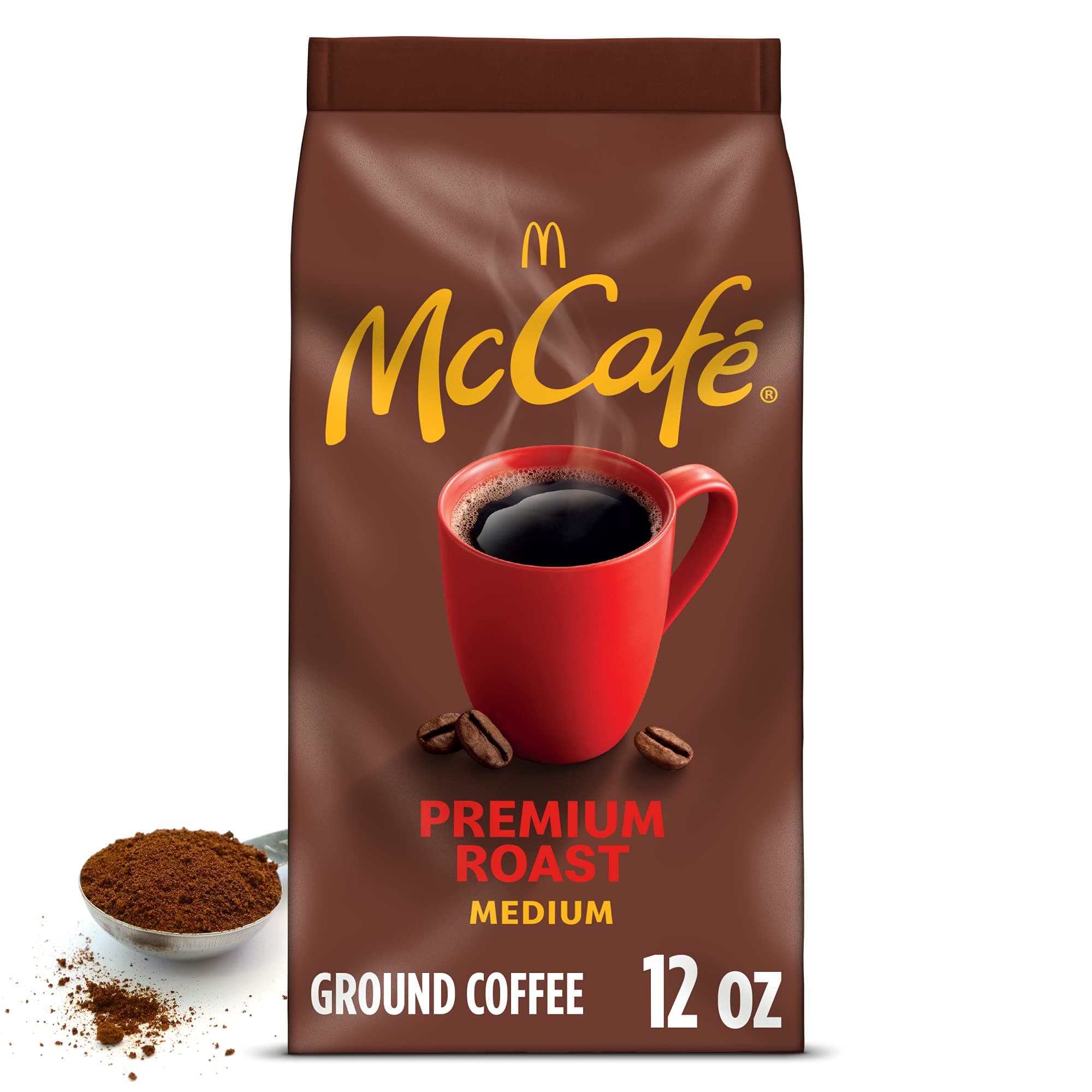 McCafe Premium Roast Smooth & Balanced Medium Roast Ground Coffee 340g Bag