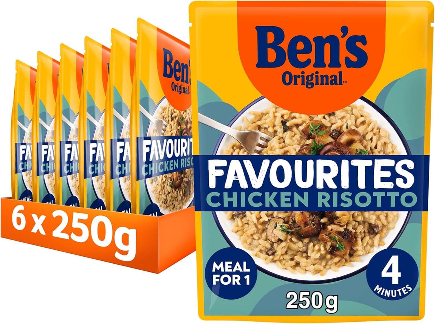 Ben's Original Chicken & Mushroom Risotto Microwave Rice