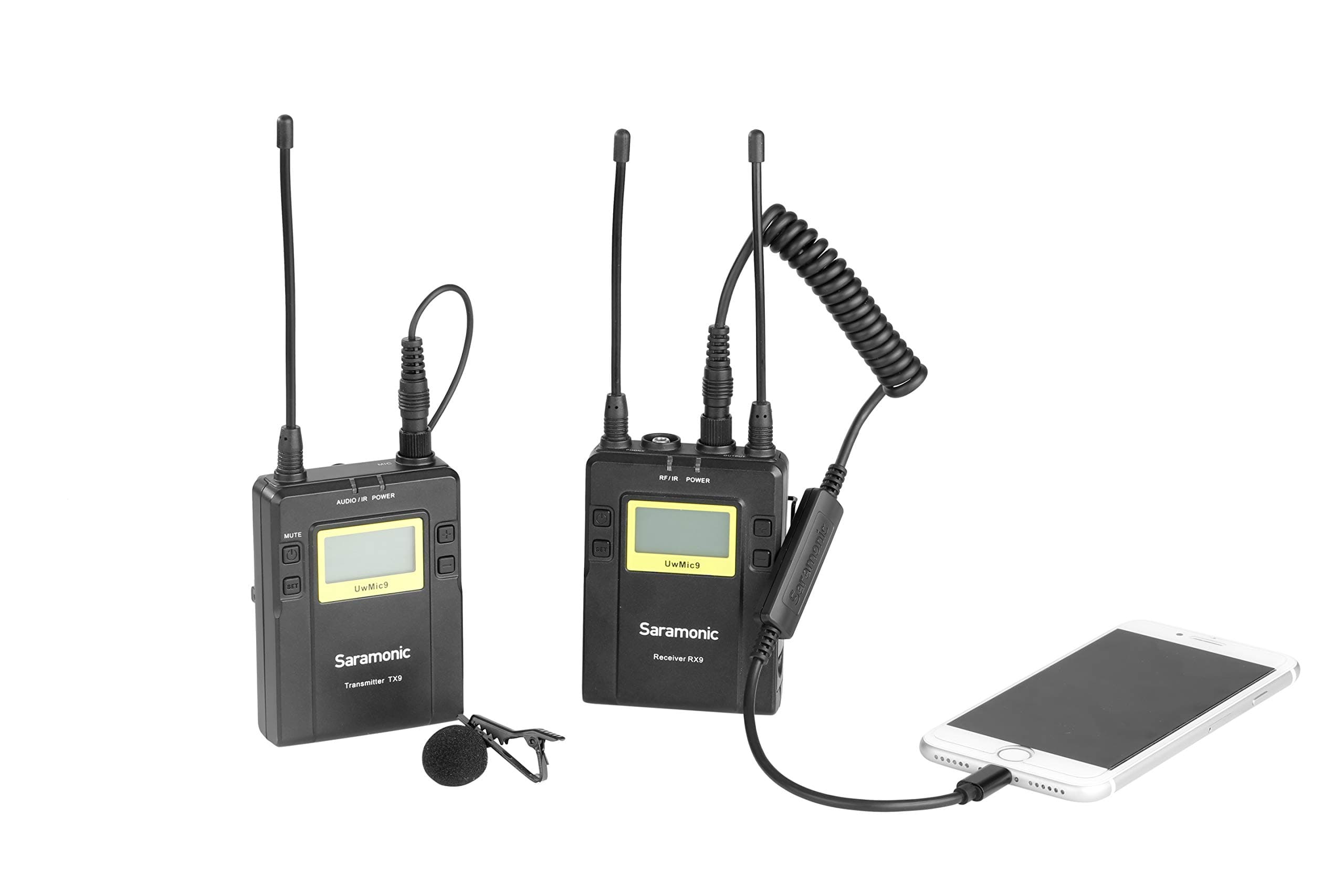 SaramonicLocking 1/8" TRS Male to Apple Lightning Output Cable for iPhone & iPad (LC-C35)