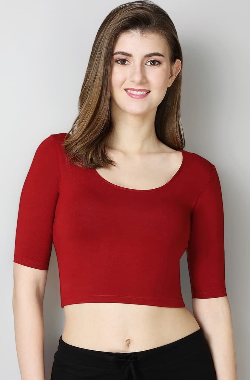 VSTAR Women Viscose Half Sleeve Blouse