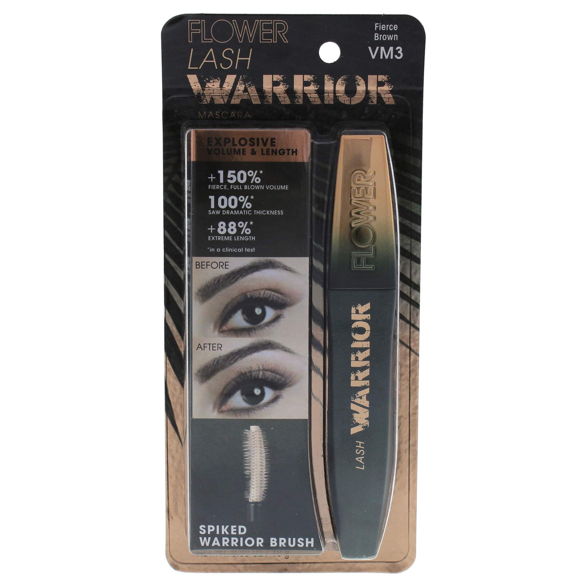 Flower Beauty Lash Warrior Mascara (Fierce Brown)