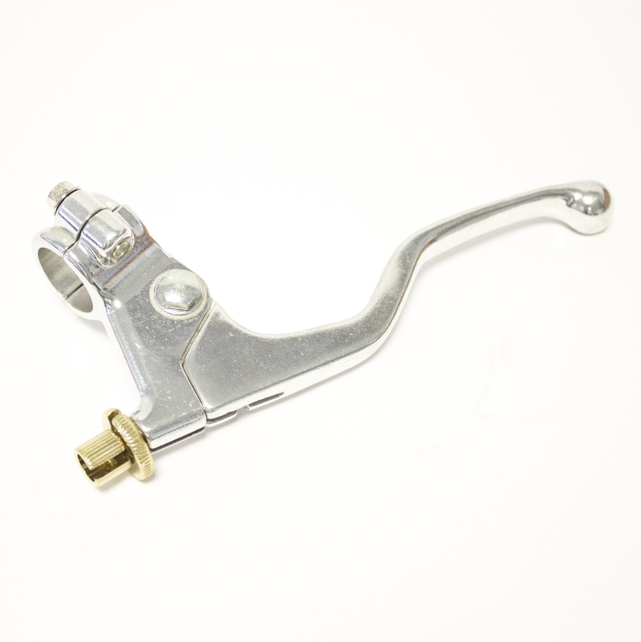 Apico Motocross CLUTCH LEVER ASSEMBLY UNIVERSAL SILVER SHORT