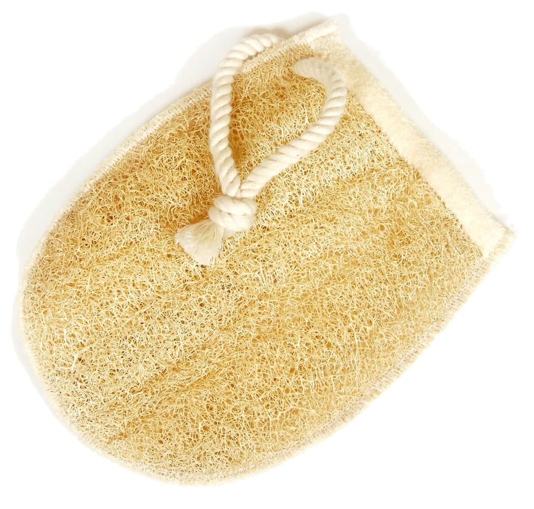 Loofah Savannah Oval Loofah Mitt Small