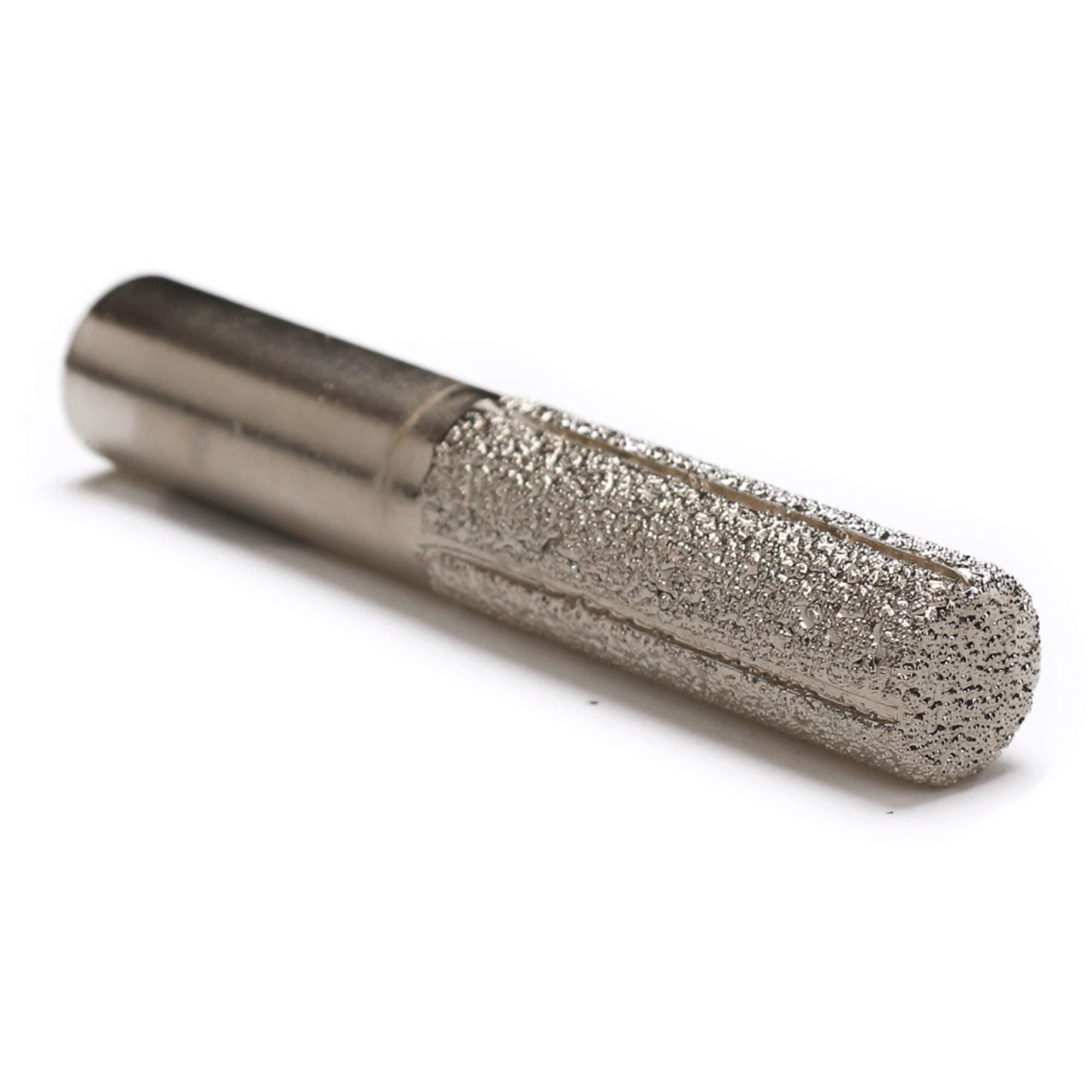 JINGLING 13.3mm Cylindrical Diamond Router Bit Cylinder Profile Wheel Brazed Shank 1/2" Tools for Stone