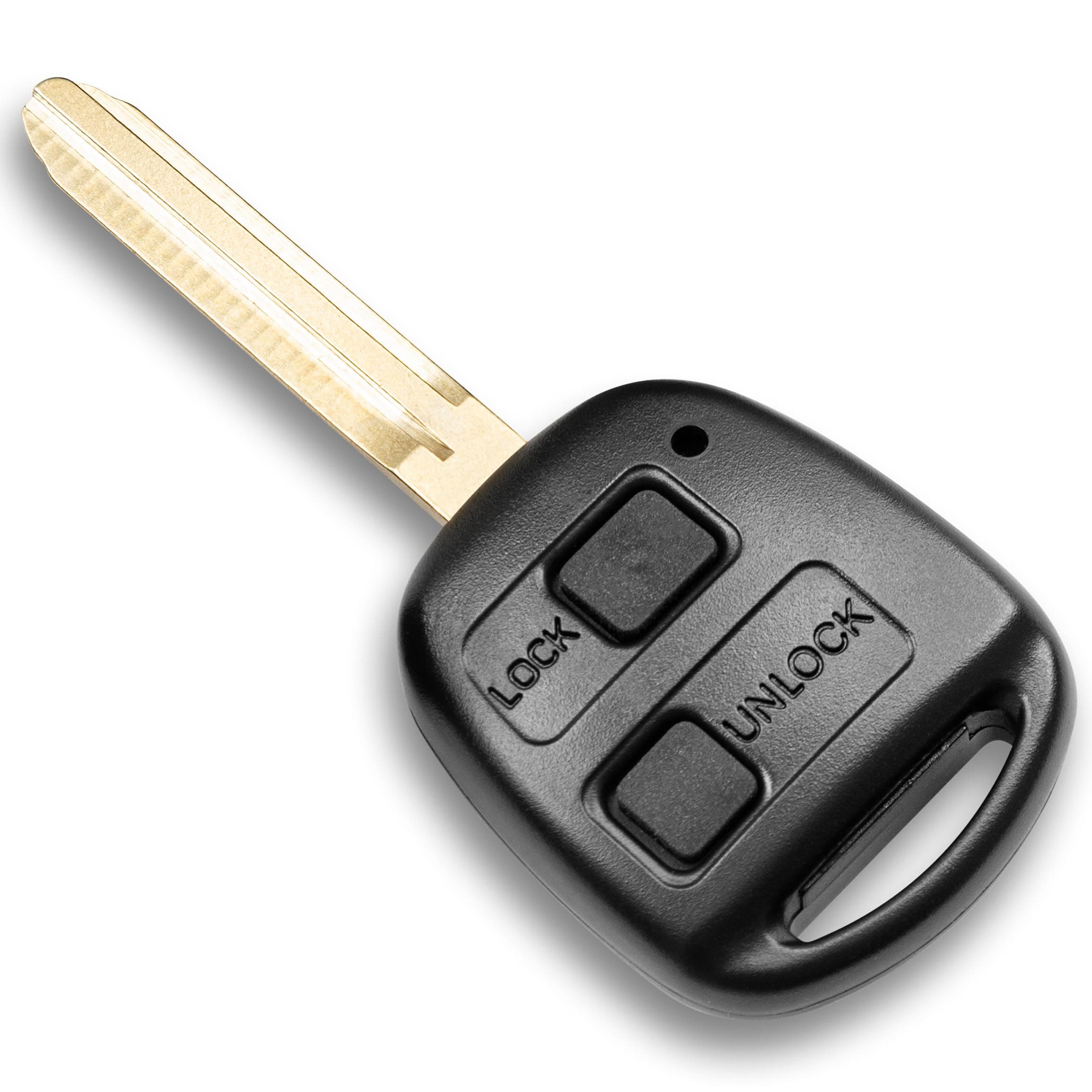 Pilot Remote Control Case Fob Cover Flip Folding Car Key Replacement Compatible with Toyota Auris Avensis Corolla RAV4 Tundra Yaris Avalon Hilux Land Cruiser Prius Sienna Verso 2 Buttons