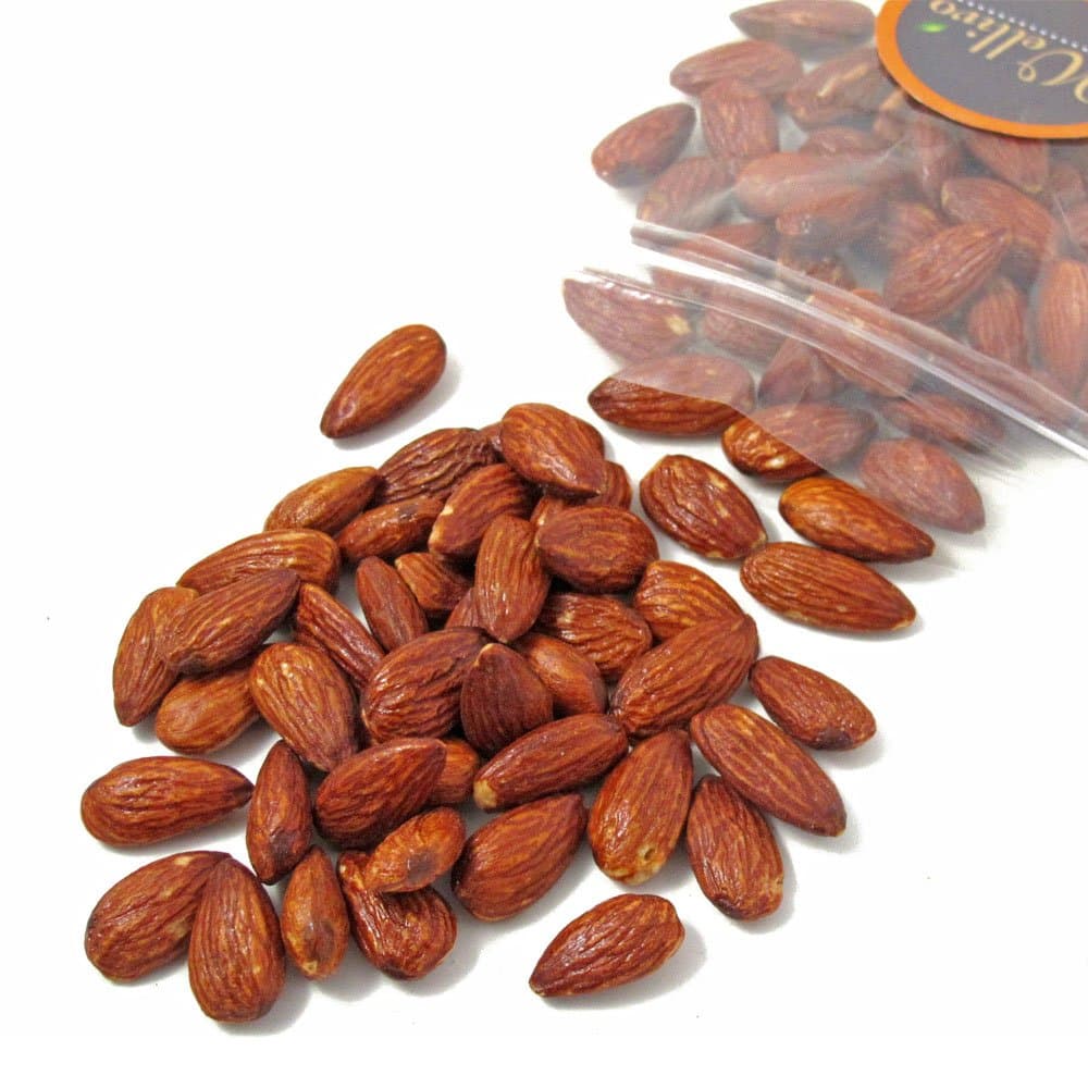 Wellivo Lemon Flavoured Roasted Almonds Nuts 500g