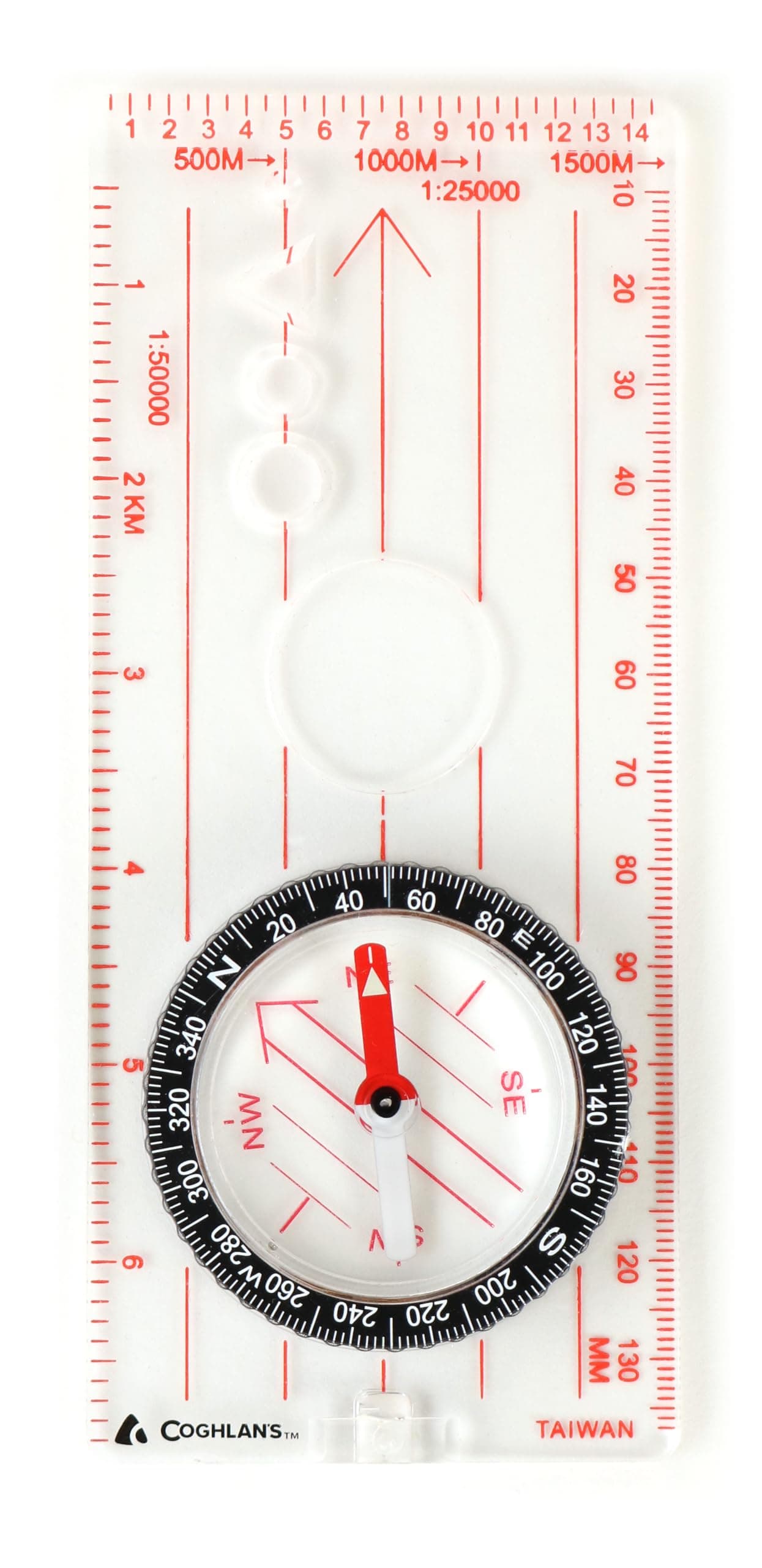 Coghlan’s Outdoor Compasses – Lightweight, Durable Navigation Tools for Hiking, Camping, Orienteering & Survival with Map, Wrist, Lensatic, LED, and Carabiner Options