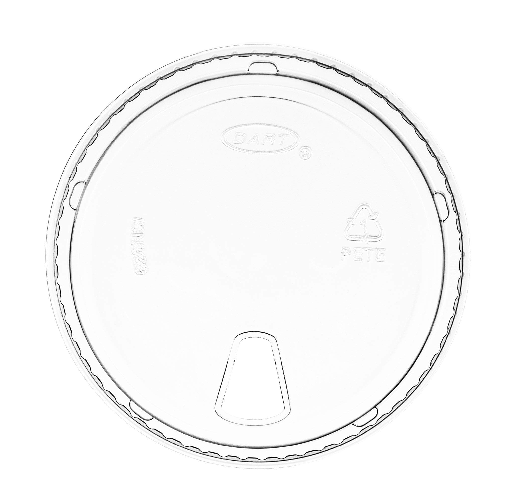 Dart Prima Clear Strawless Lid, 626NSL (1,000 Count)
