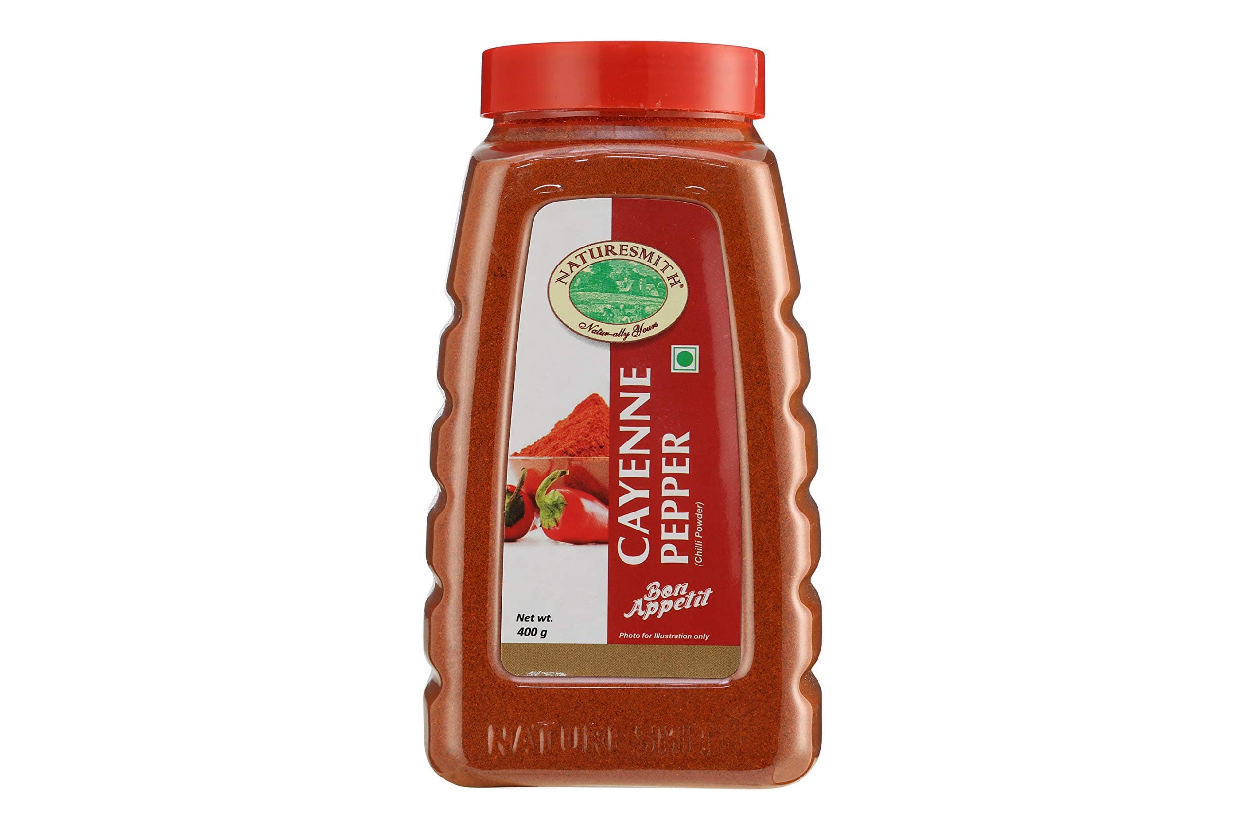 NATURESMITH CAYENNE PEPPER JAR-400g || READY TO USE JAR ||