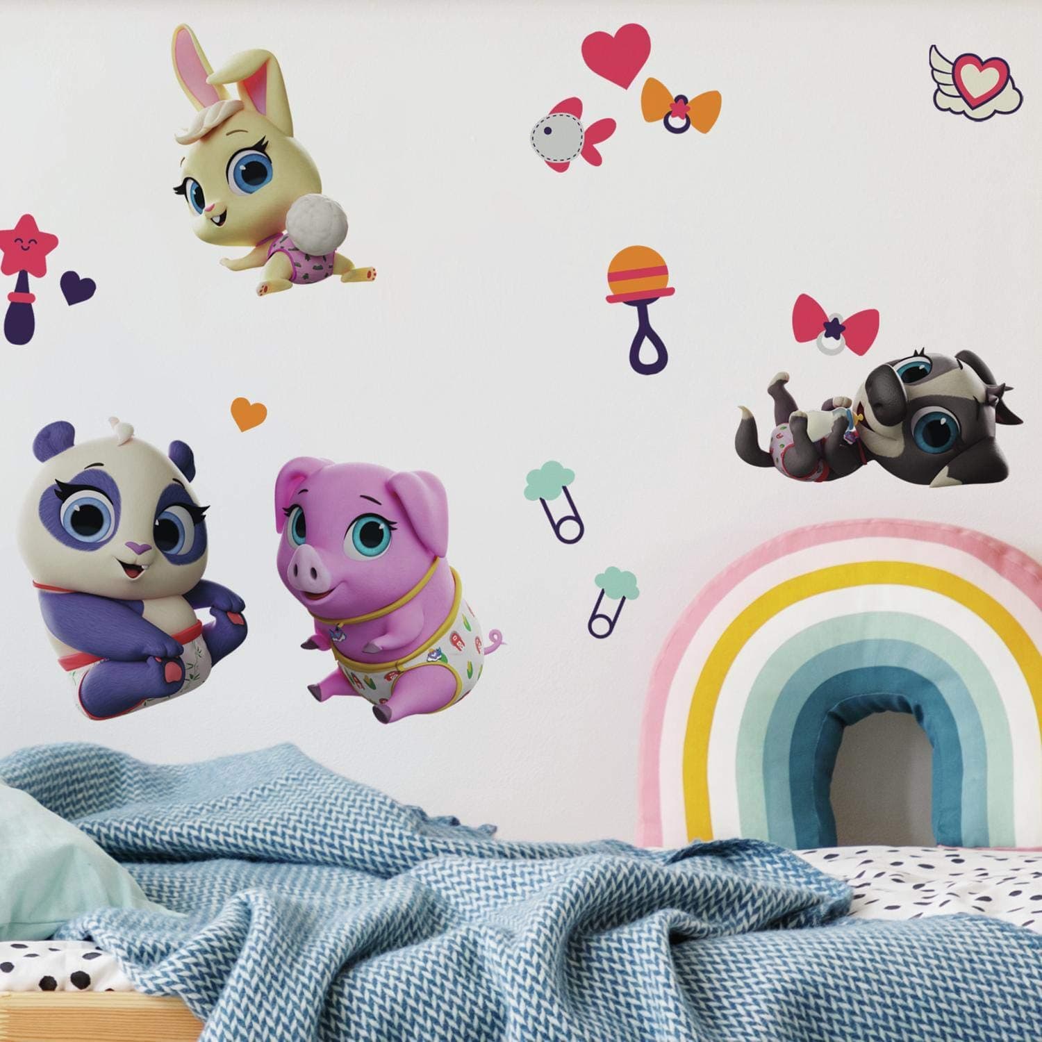 Disney Junior T.O.T.S. Peel and Stick Wall Decals by RoomMates, RMK4140SCS