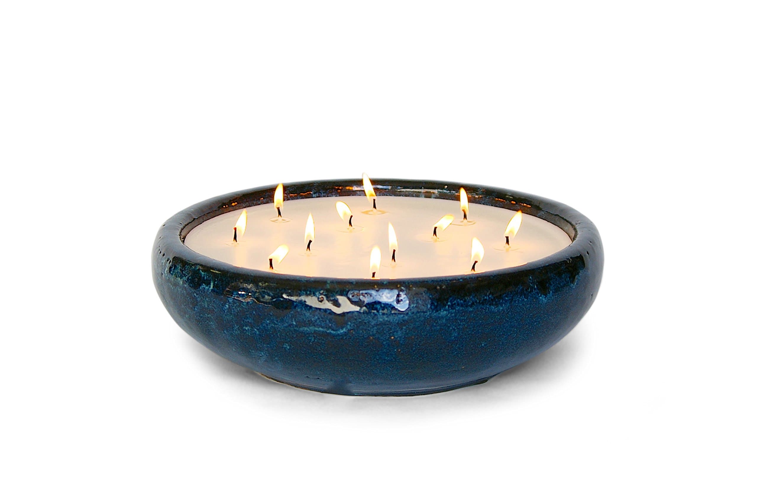 Bennett 12 Wick Candles (Blue Gold - Unscented)