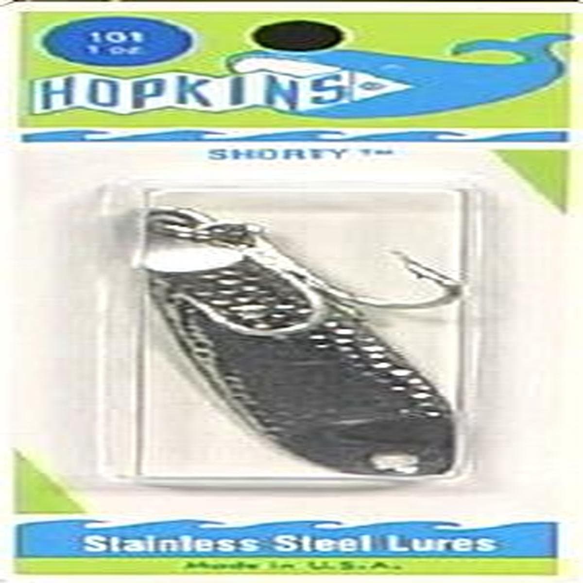 HOPKIN Shorty Undressed Jigging Spoons, Silver