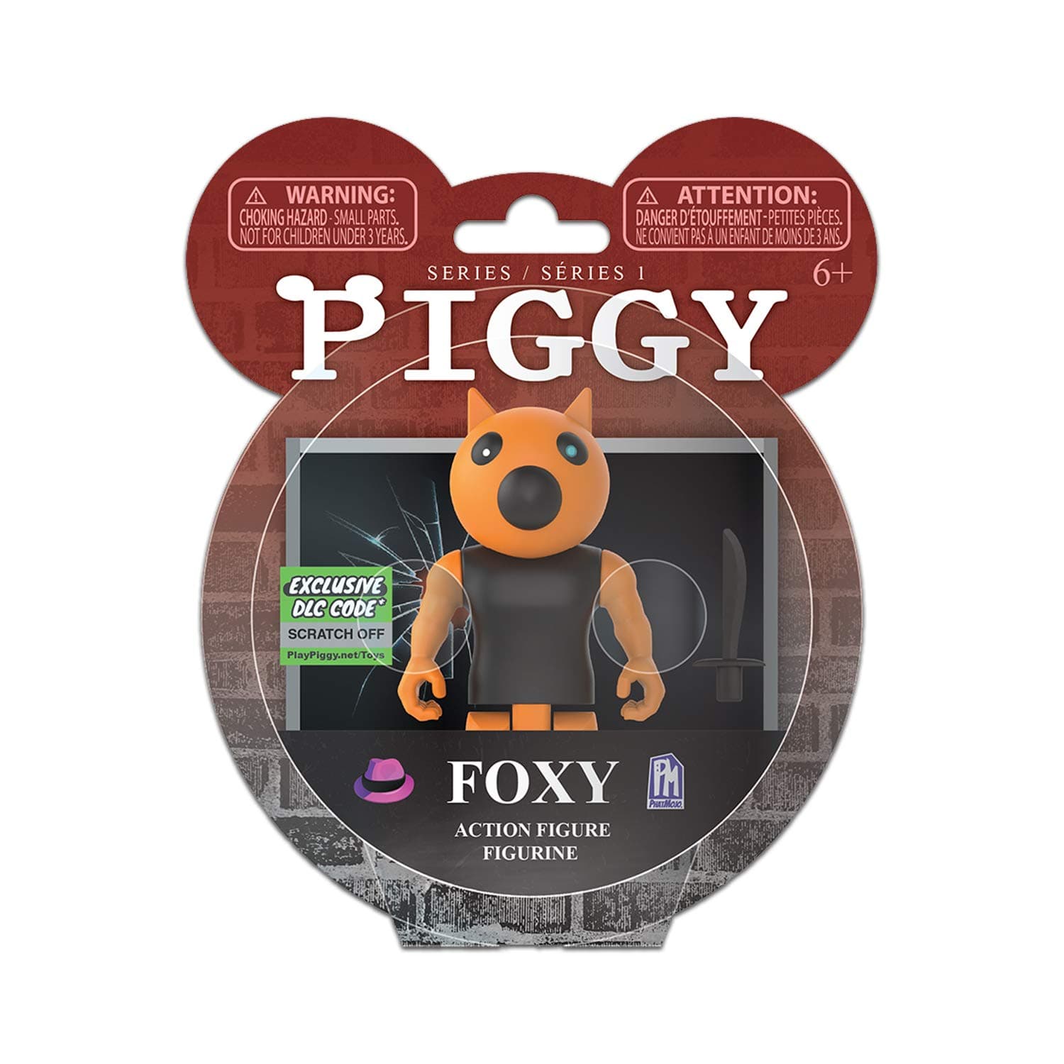 PIGGYFoxy Series 1 3.5" Action Figure (Includes DLC Items)
