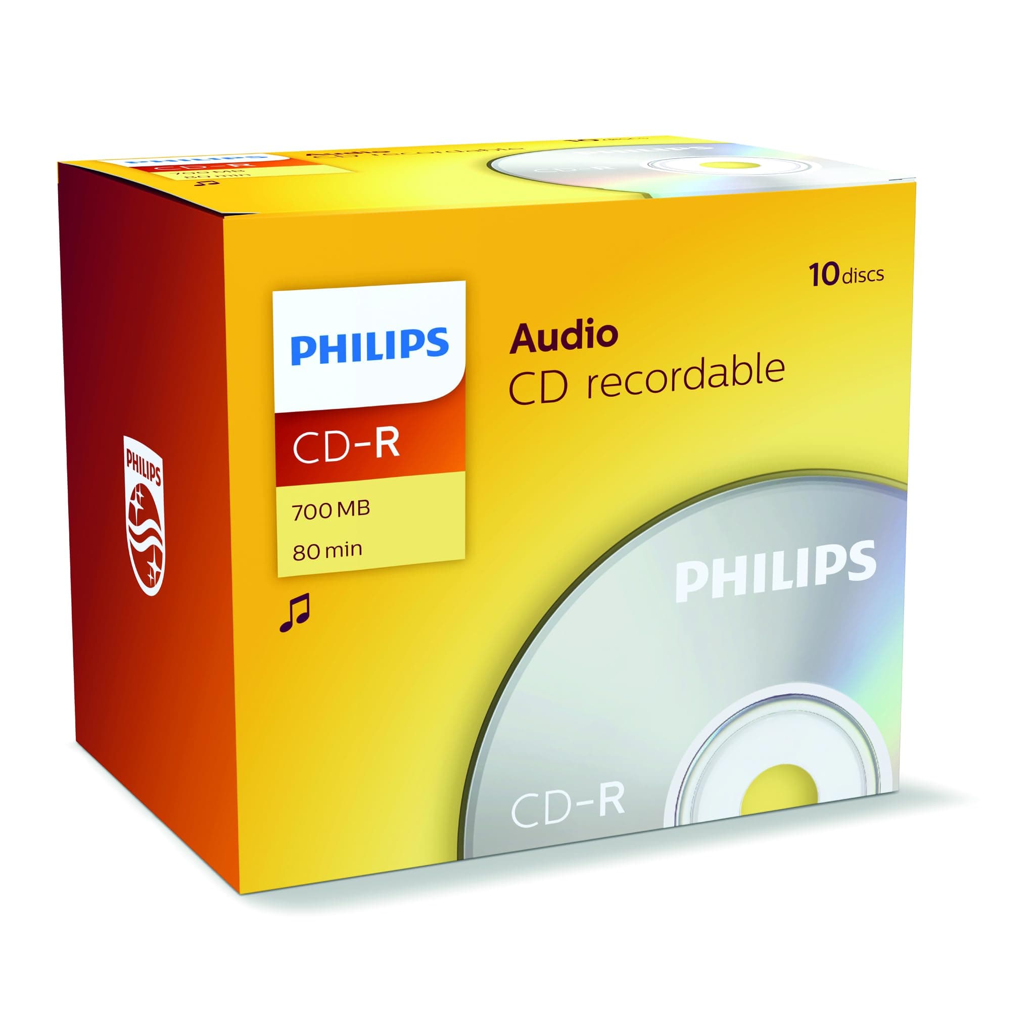Audio CDR-80 10pk Jewel Case