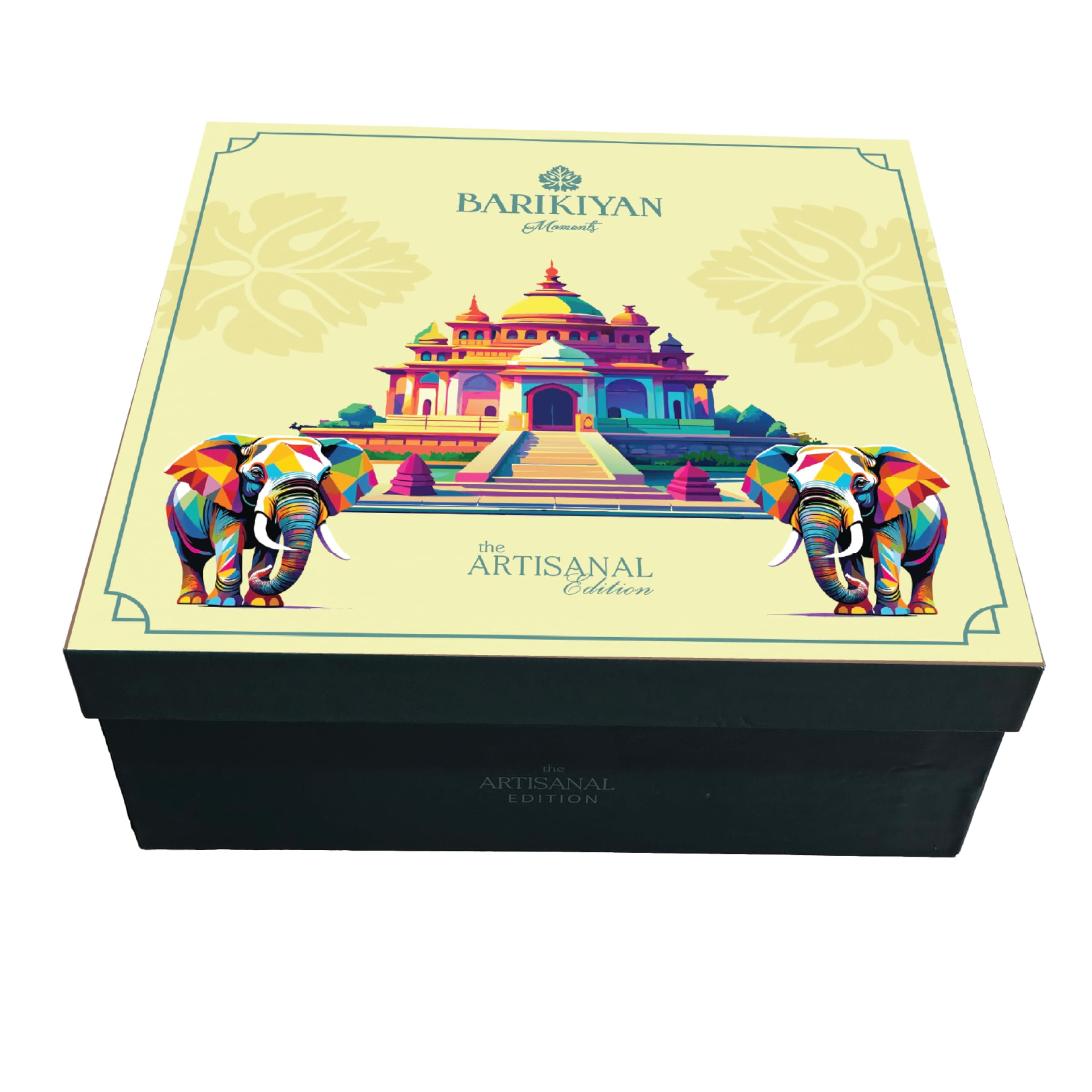 x BARIKIYAN - The Royal Echoes Premium Gift Box for Return Gifts, Personal & Corporate Gifting, Invitations | Designer Keepsake for storing home/office items - Large (Pack of 1)