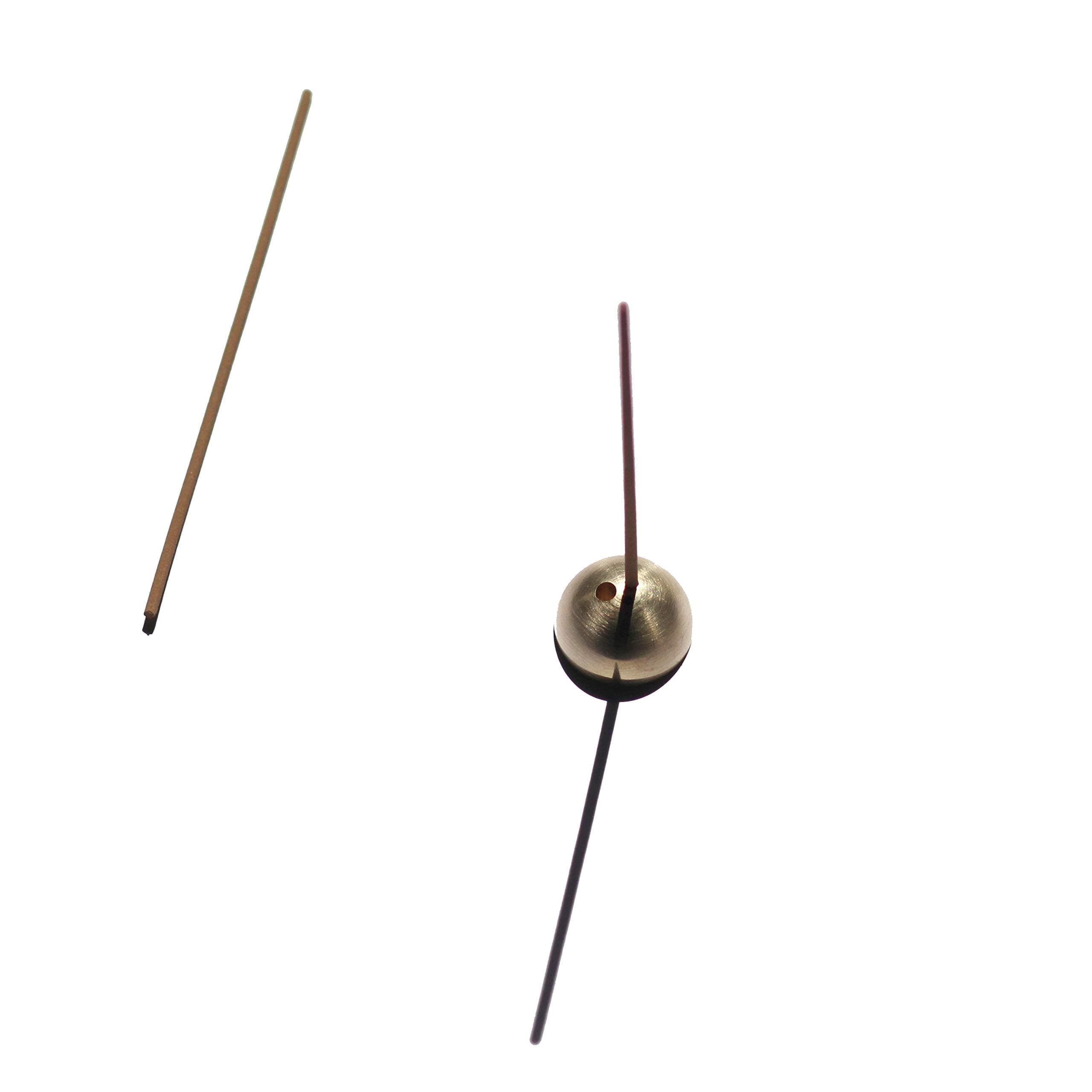 Ume Dome Incense Stick Holder: Gold Brass