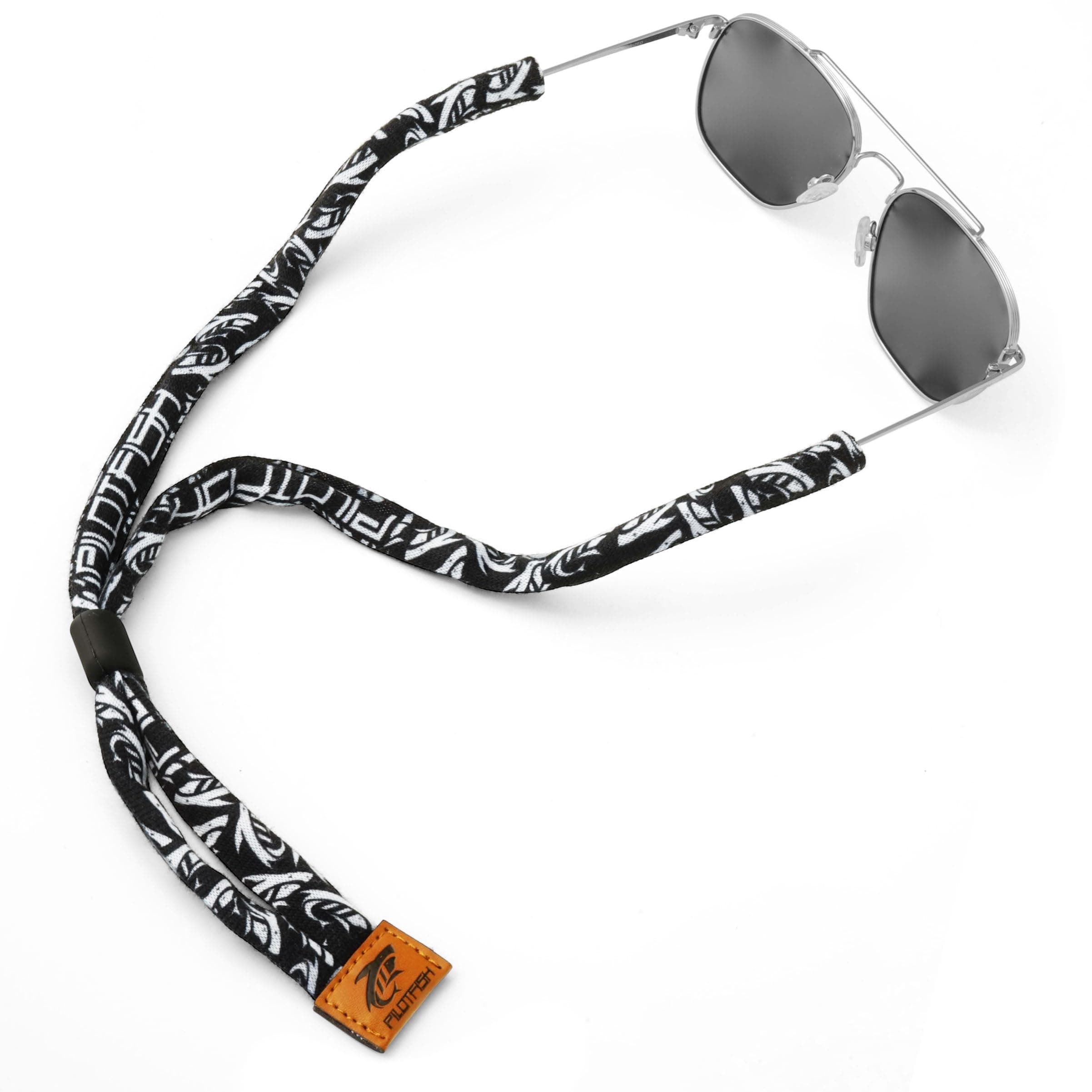 Pilotfish Premium Cotton Eyewear Retainer Sunglass Strap - Multiple Design Options - Soft & Durable Sunglass Holder