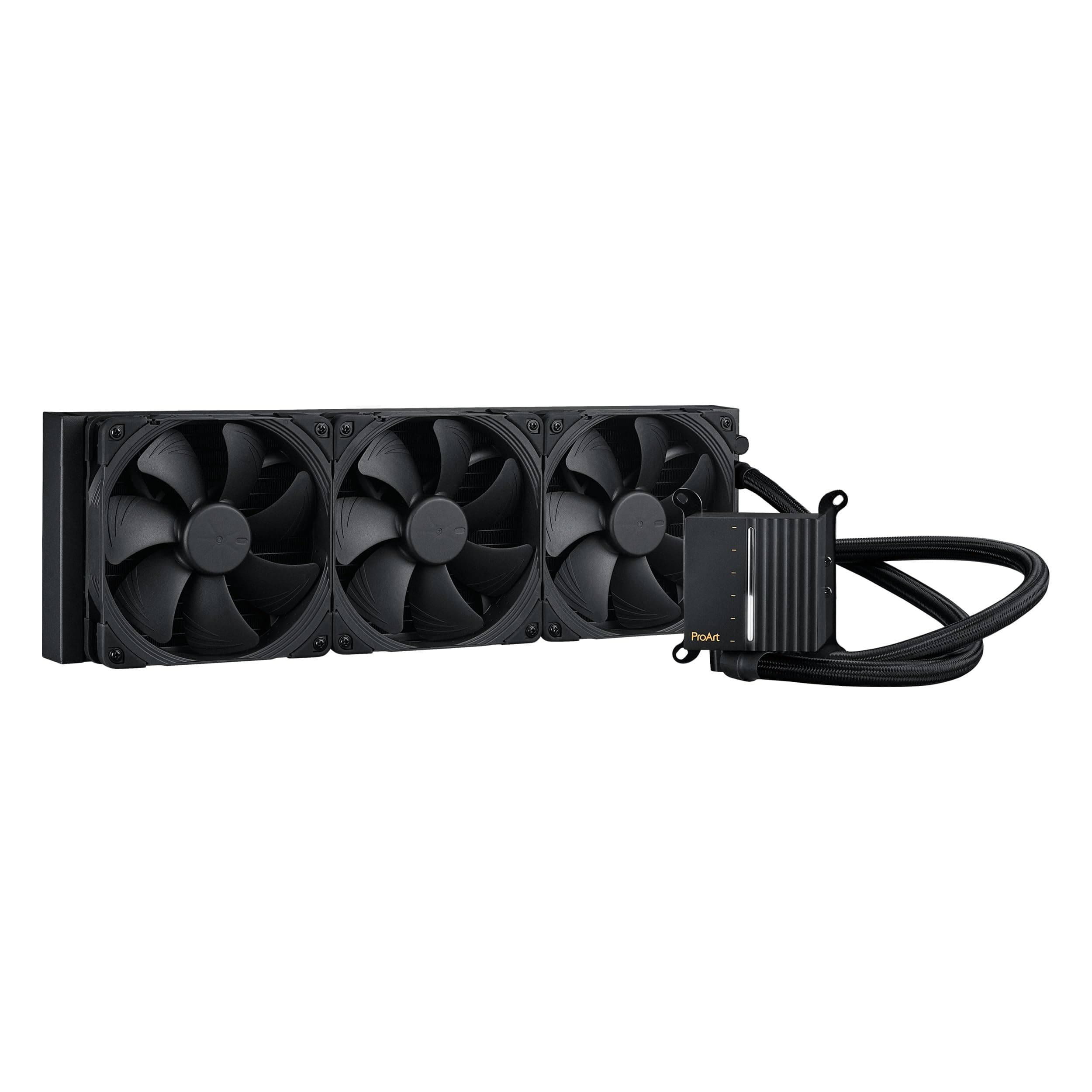 ASUS ProArt LC 420 All-in-One CPU Liquid Cooler with Illumination System Status Meter and Noctua NF-A14 IndustrialPPC-2000 PWM 3 x 140mm Radiator Fan