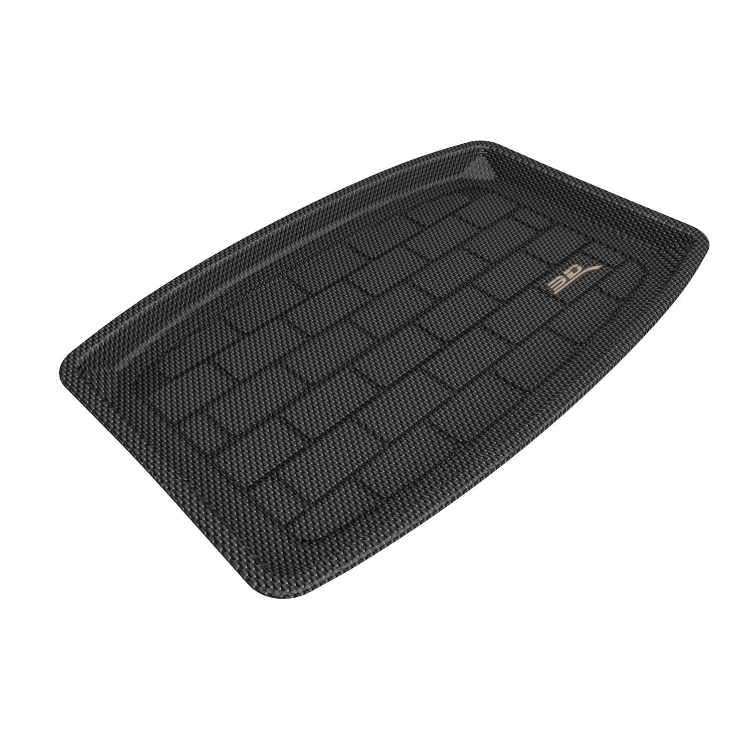 3D MAXpiderCustom Fit Kagu Foldable Rear Lower Cargo Liner (Black) Compatible with Tesla Model 3 Highland 2024-2025 - Rear Lower Cargo Liner