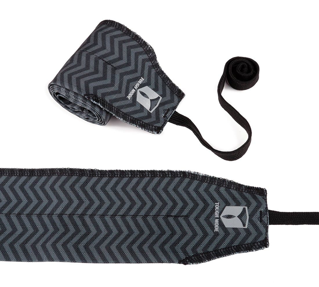tough modeApparel Strength Wrist Wraps WOD Weightlifting Cross Training Support Workout Lifting Bodybuilding Gym