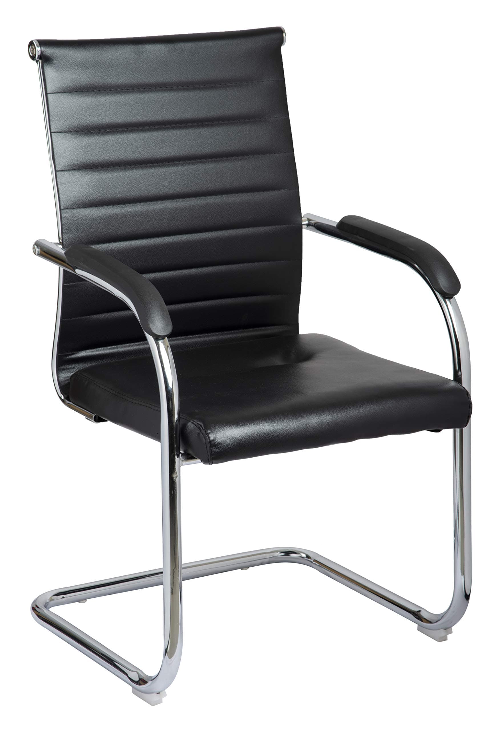 MBTC Octave Office Executive Visitor Chair (Metal, Black)