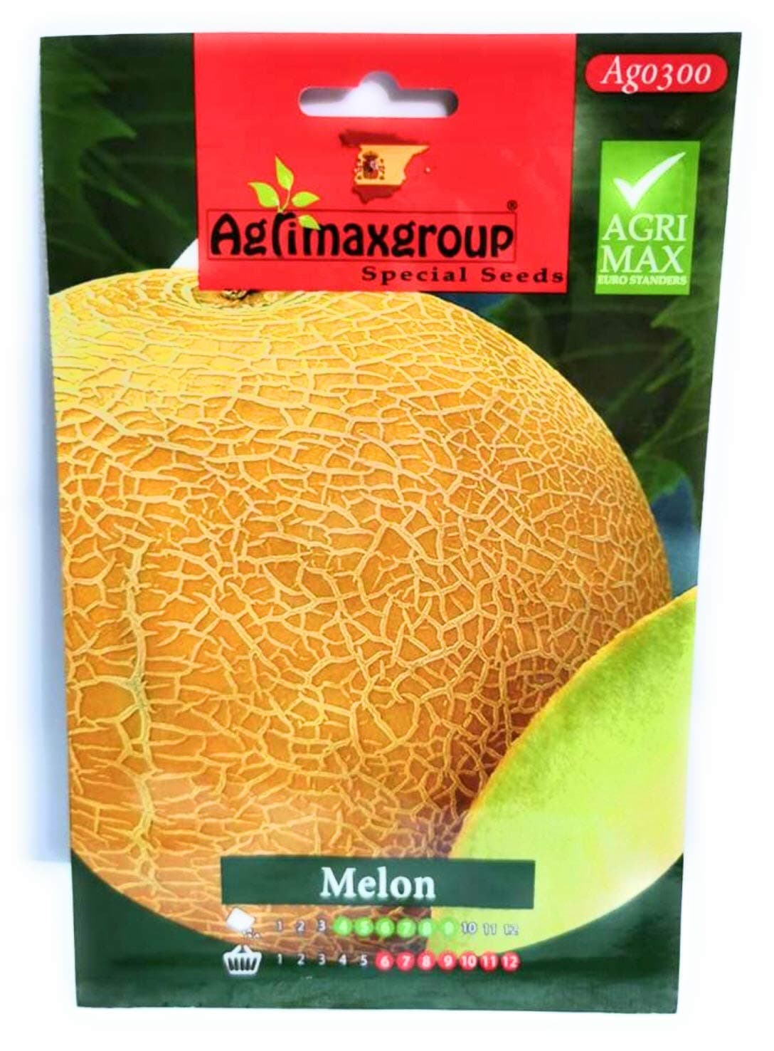 Agrimax Melon Seeds- 5 Lb