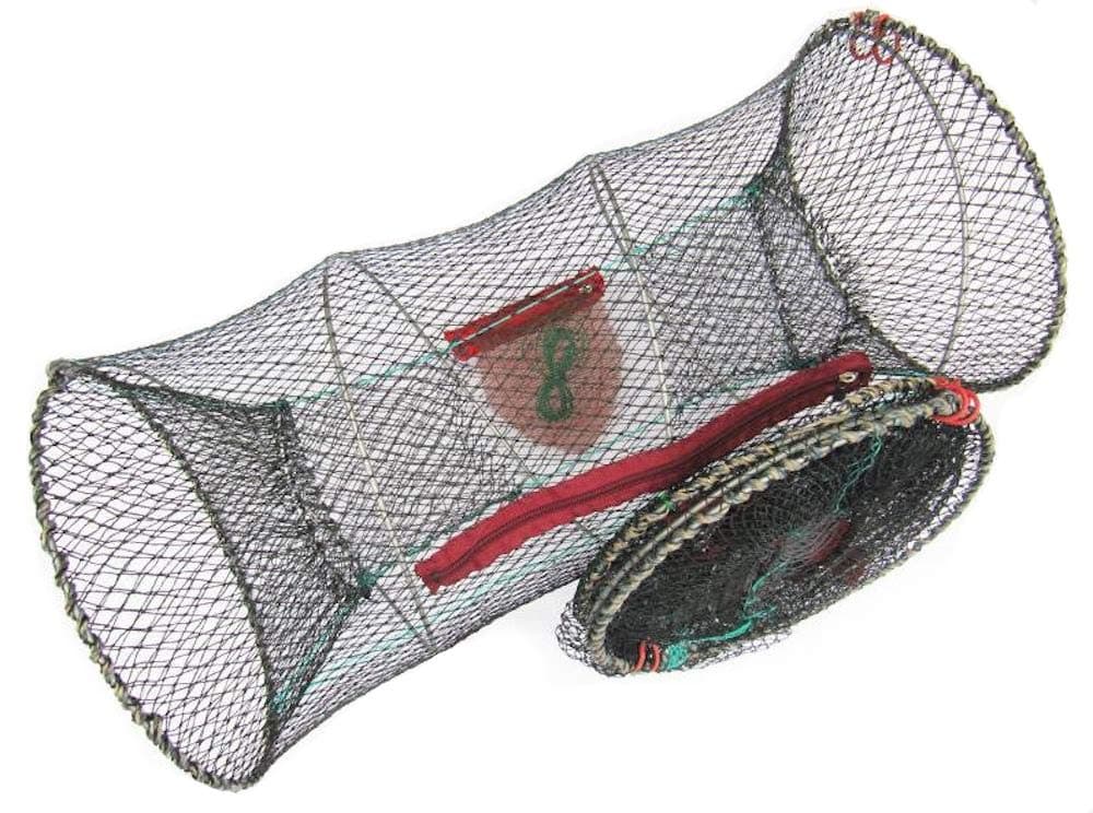 UK legal, Collapsible mesh crayfish trap