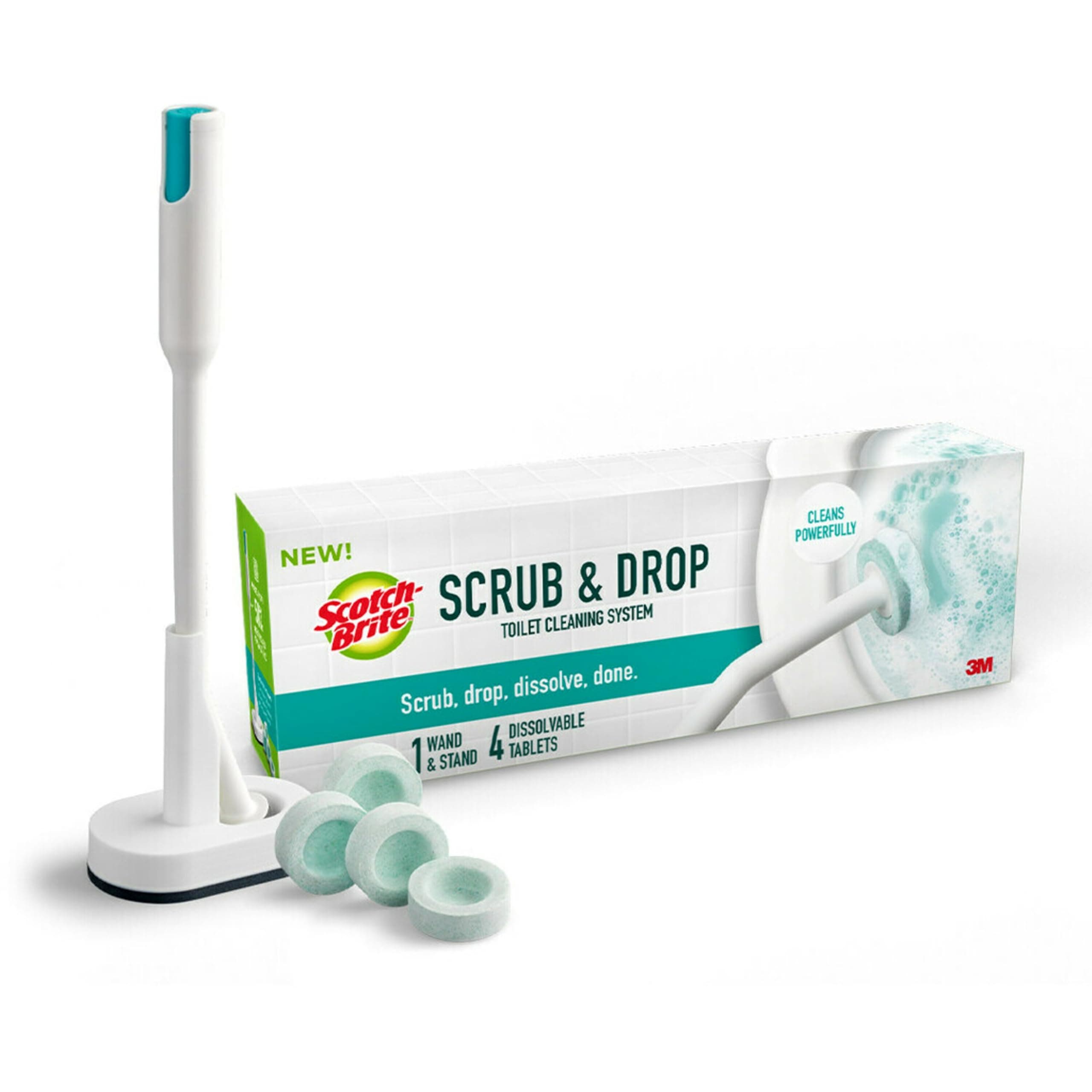 Scotch-Brite Scrub & Drop Toilet Cleaning System 559-SD-SK-4, 4/1, 4 Units per Case