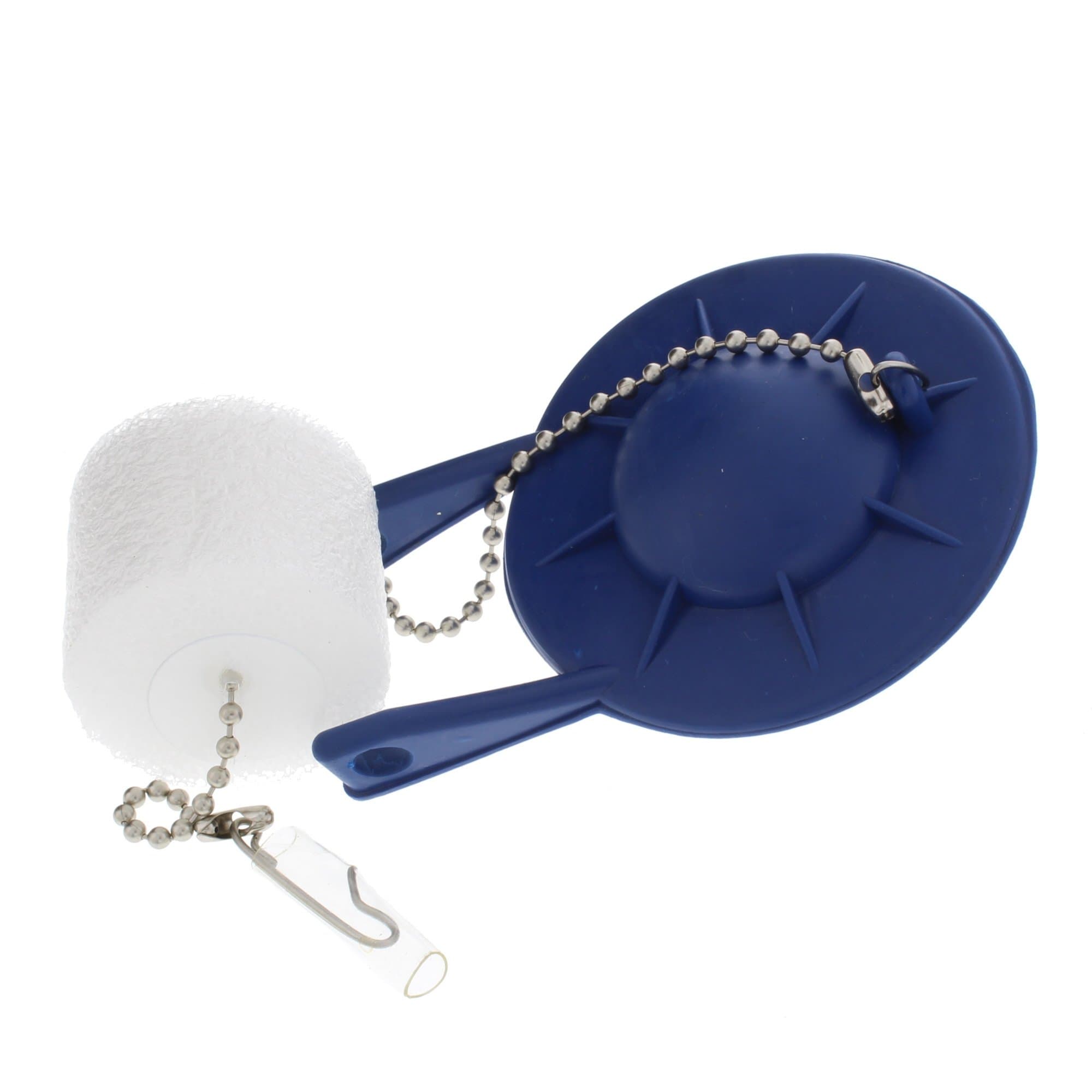 Toilet Flapper Replacement Part For Most Kohler Toilets, With Float and Stainless Steel Chain, 2-inches, GP85160