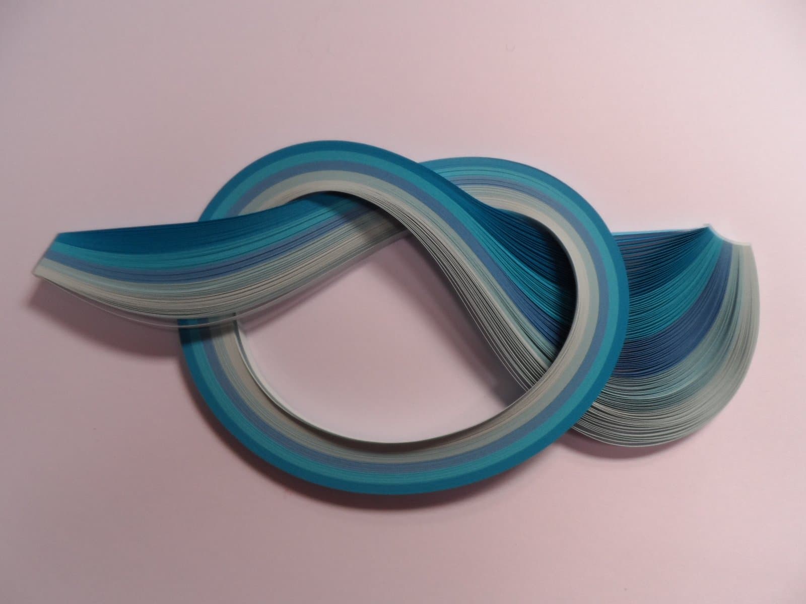 Quilling Papers 5mm, Pack of 100 - Assorted Blues