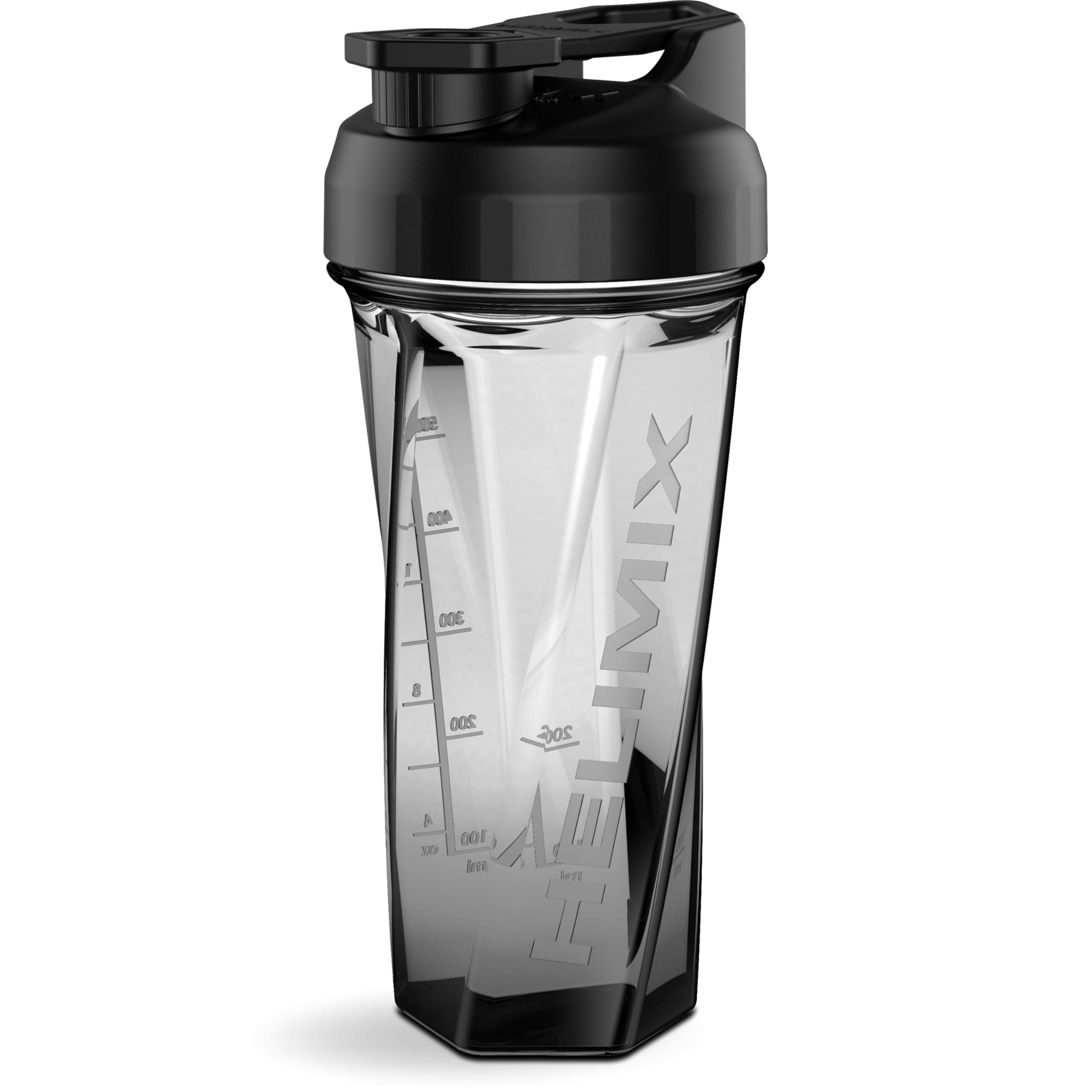 Helimix Blender Shaker Bottle, Black, 9.5 fl oz (282 ml)