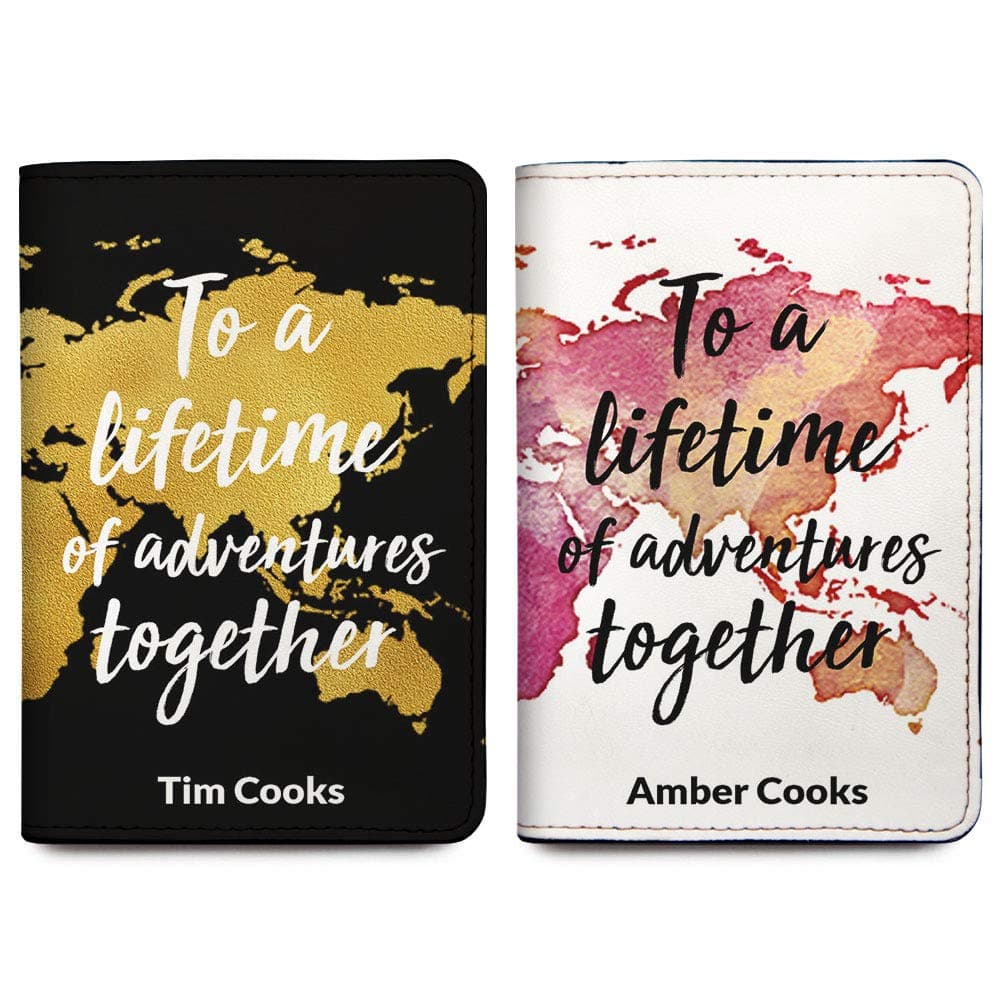 Personalized Vaccination Passport Holder CDC Issued Vaccine Card Case Protector Cover RFID Cover