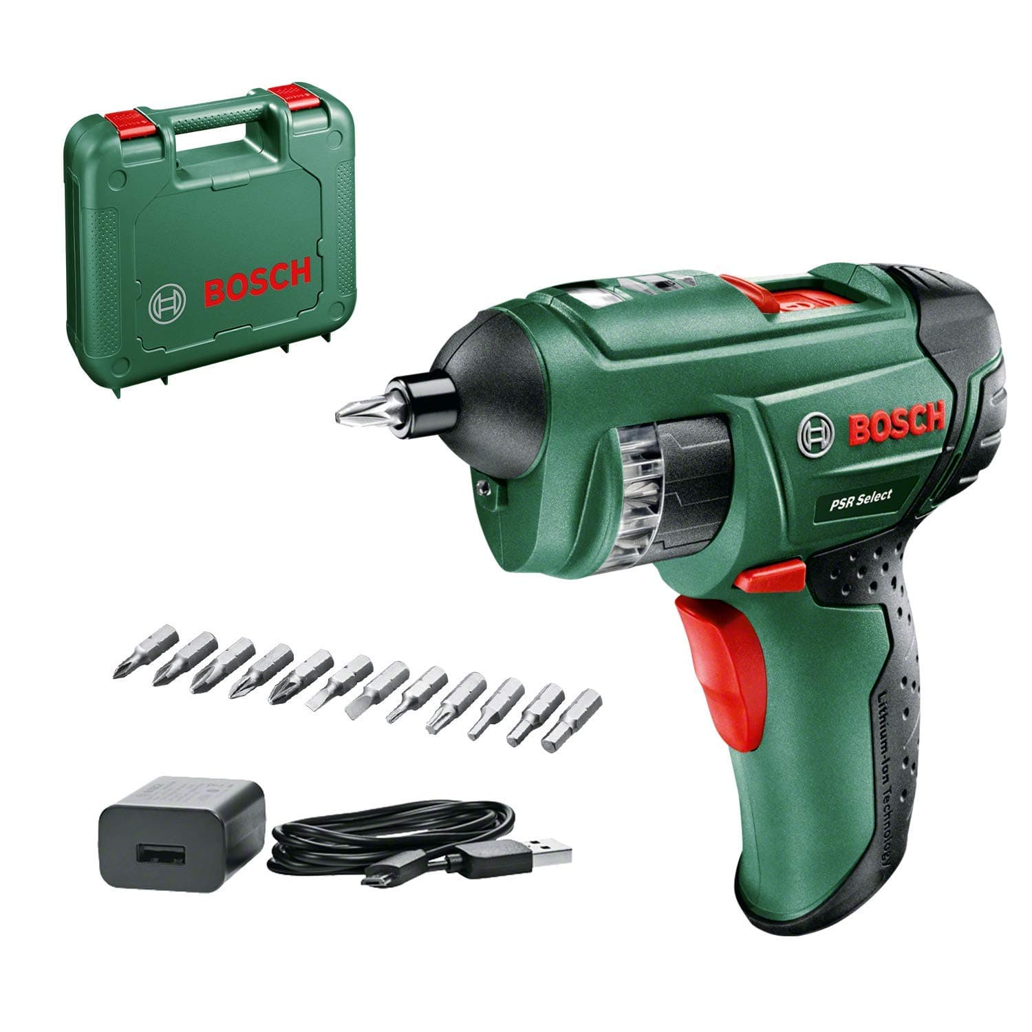 Bosch Cordless Drill PSR Select (Without Battery, 3.6 Volt, in Carrying case)