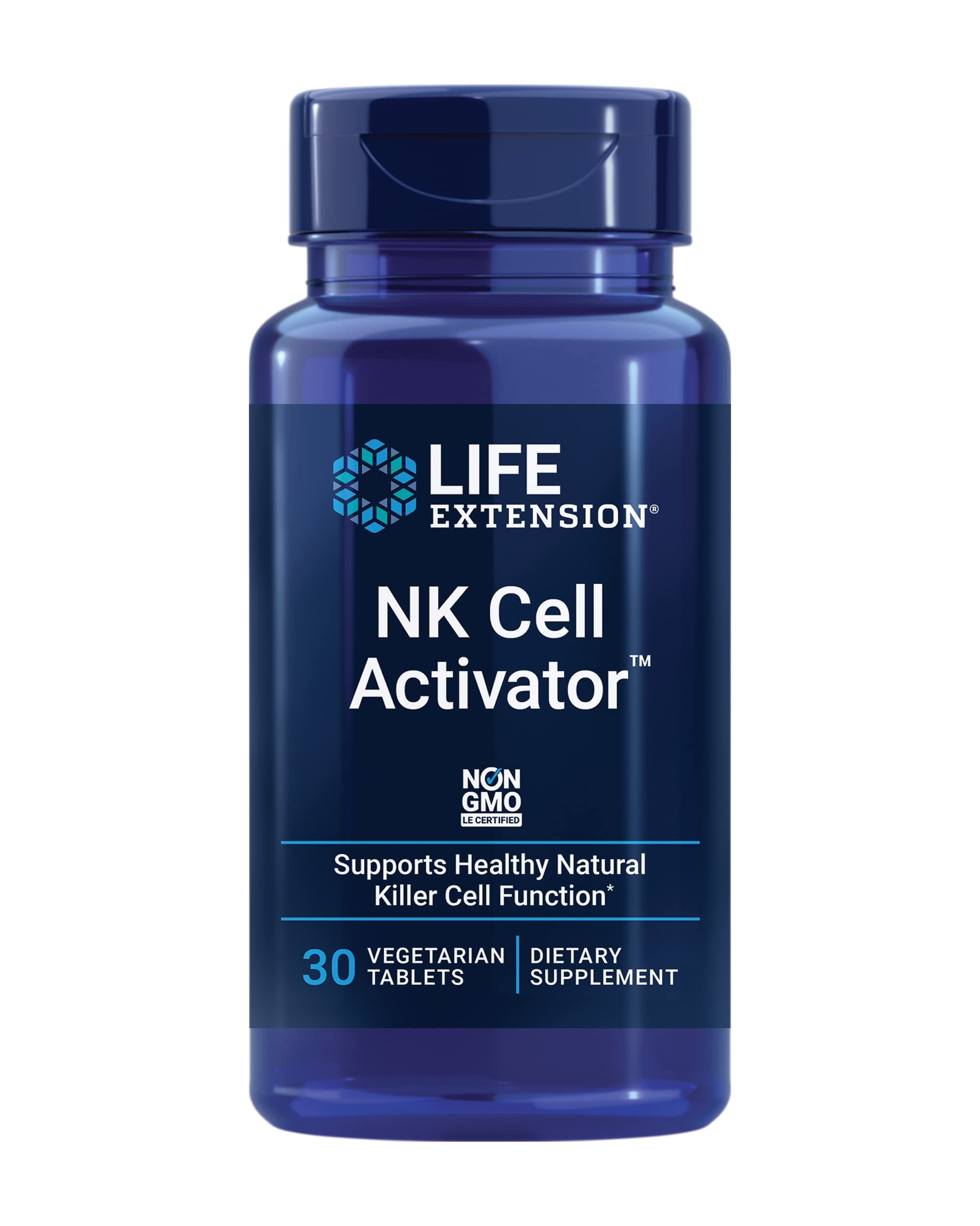 NK Cell Activator™, Immune Support, Natural Killer Cell Activity, enzymatically Modified Rice bran, Non-GMO, Vegetarian, 30 Tablets