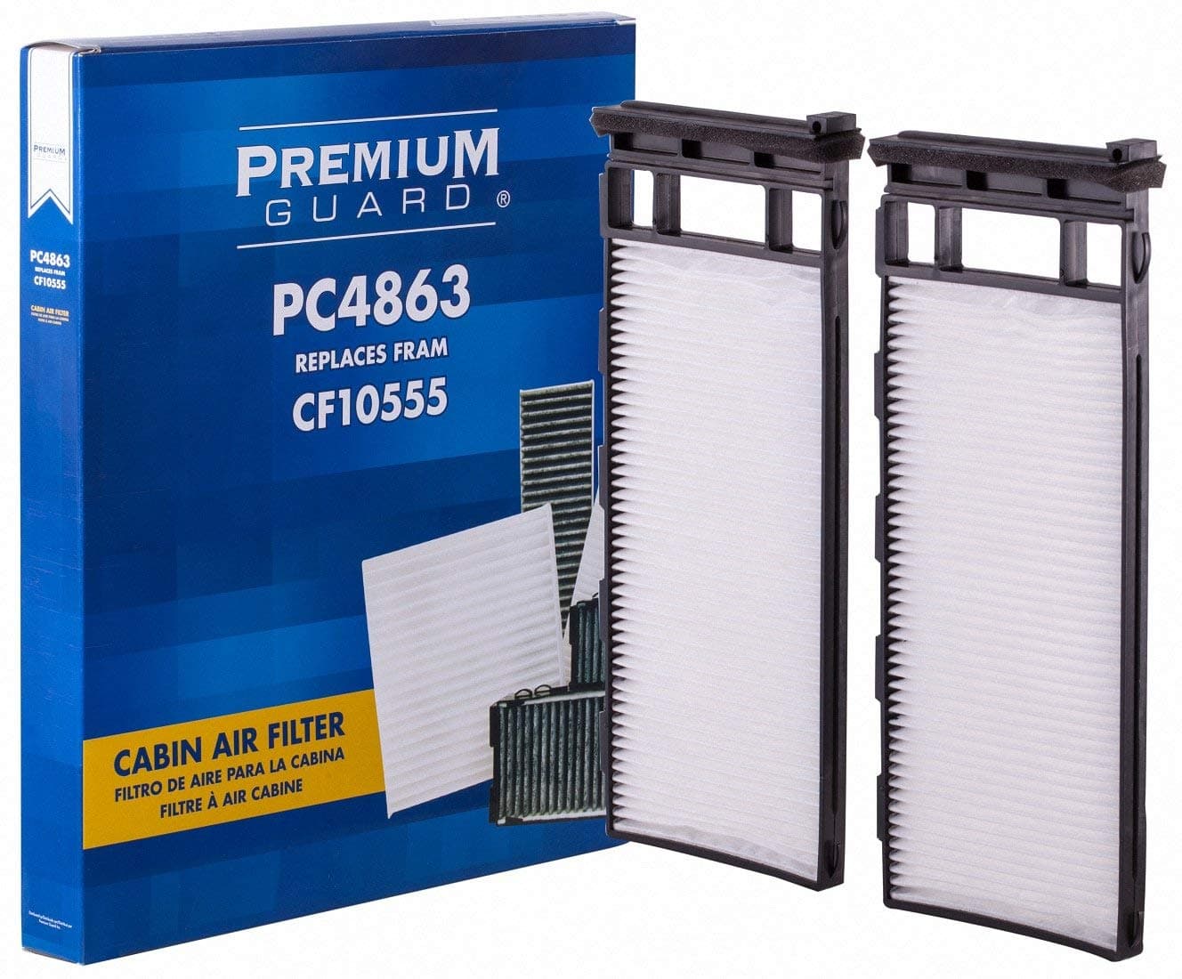 PG Cabin Air Filter PC4863 | Fits 2001-2004 Nissan Pathfinder, 2001-2003 INFINITI QX4
