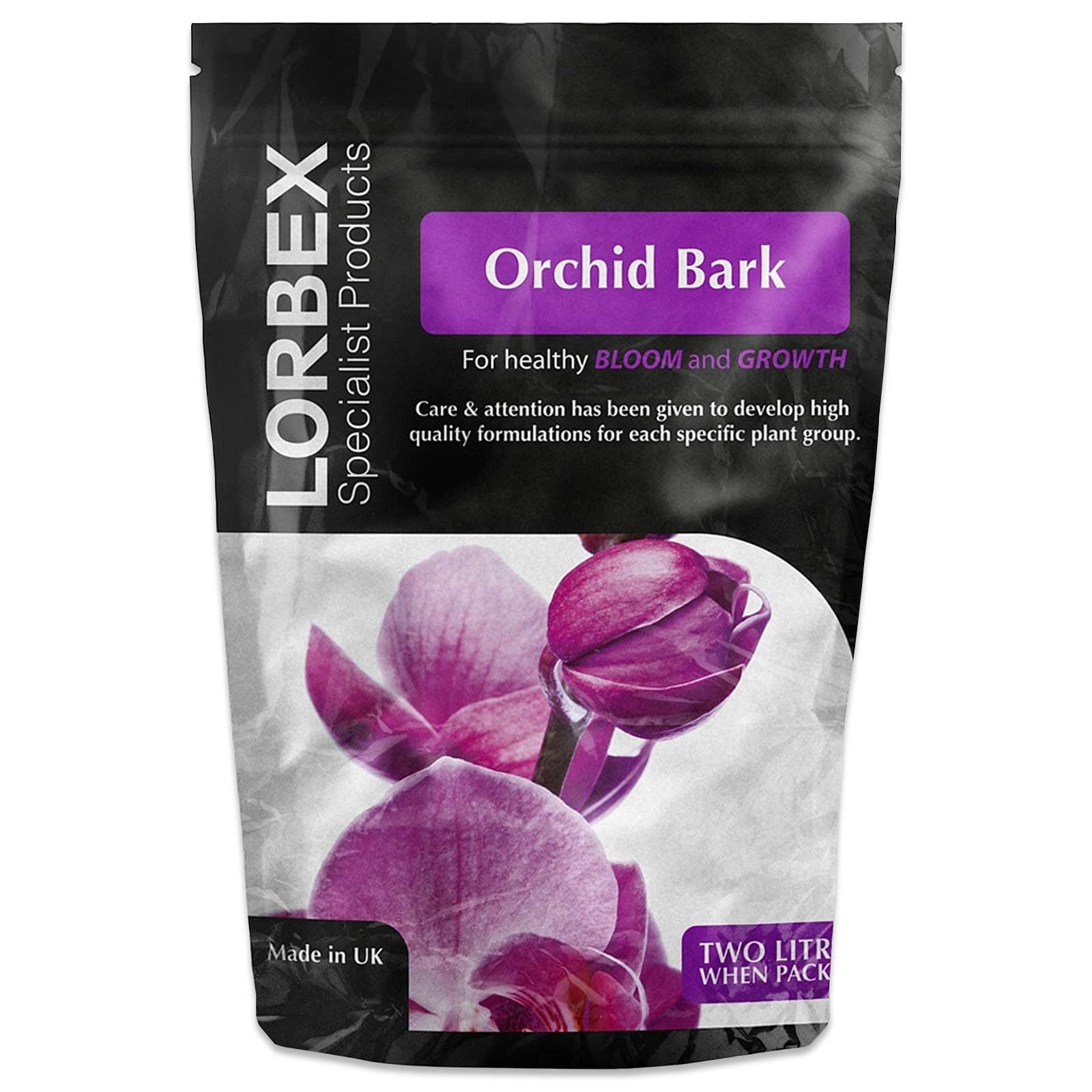 tigerbox 2 Litre Lorbex Specialist Orchid Bark Compost