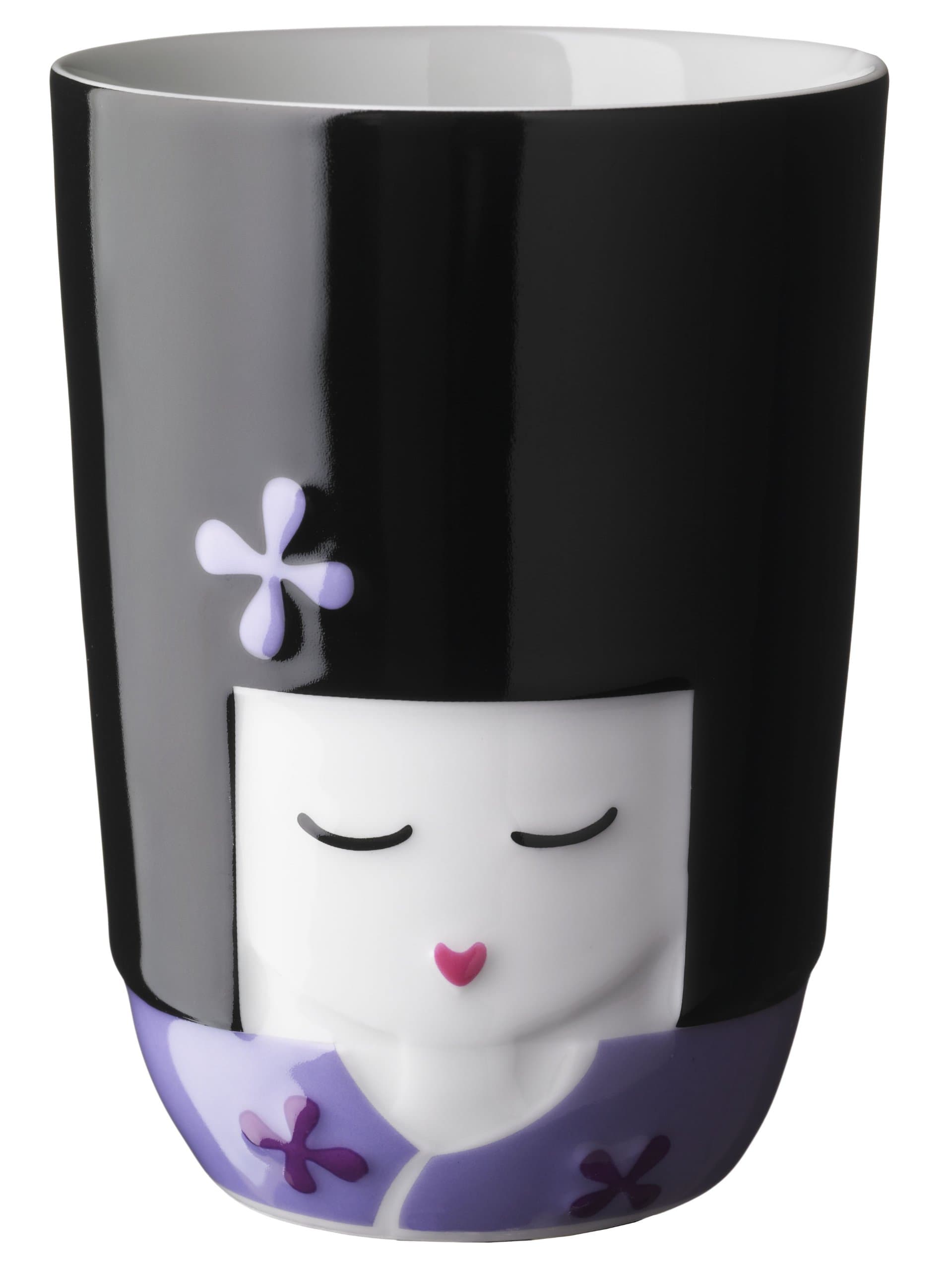 QDO Kokeshi Thermal Cup, Purple