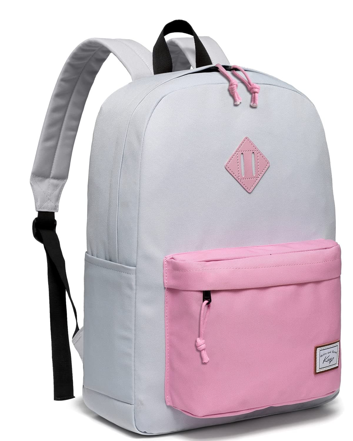 School Backpack, Lightweight Water-Resistant Rucksack 17.3L Large Capacity Backpack for Men Women Teenagers Casual Daypack Travel Work Hiking