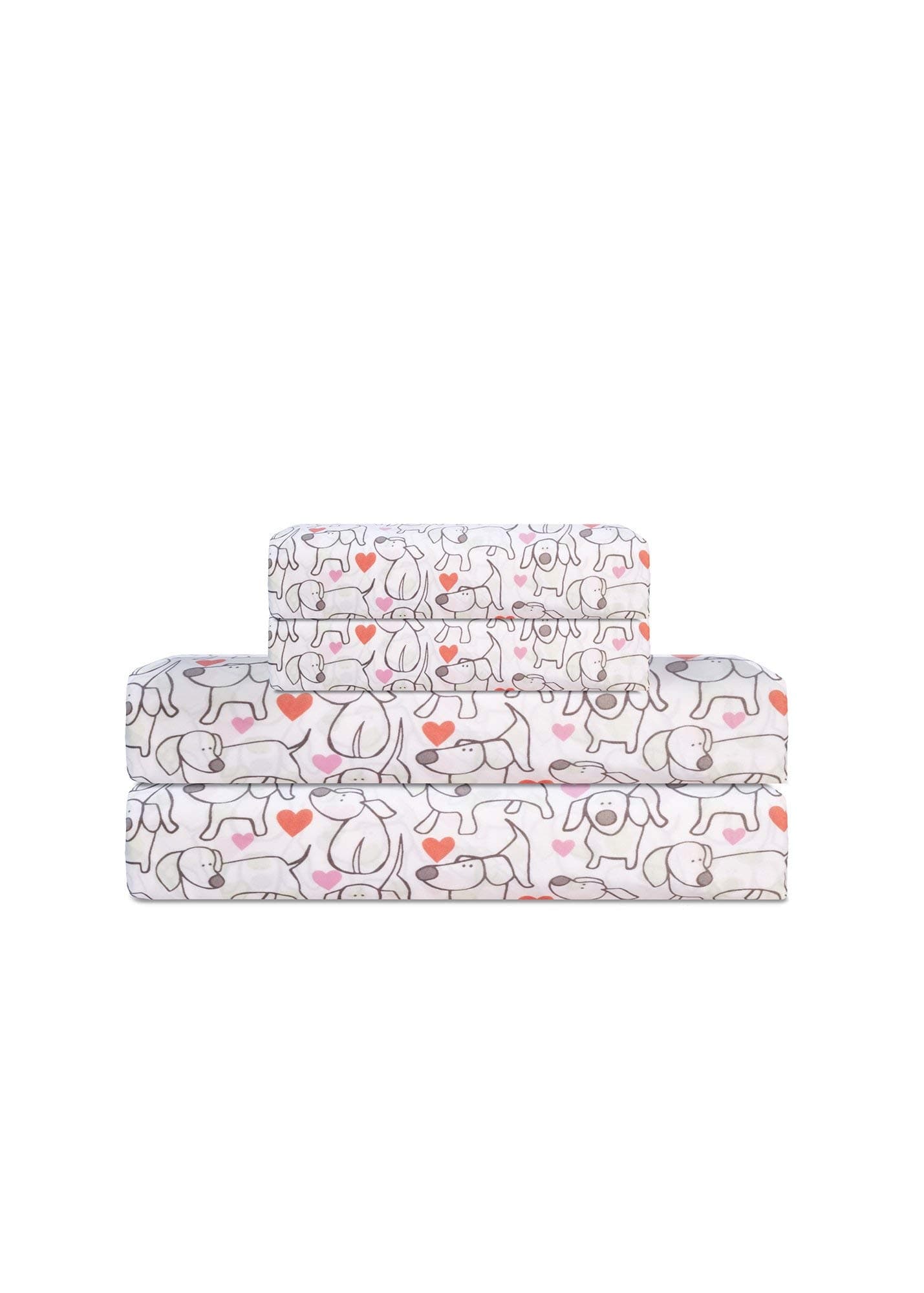 Elite Home Microfiber 90 GSM Deep-Pocket Whimsical Printed Sheet Set