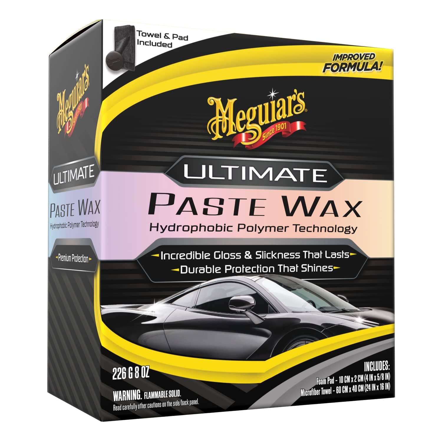 Ultimate Paste Wax - Long-Lasting, Easy to Use Synthetic Wax - 8oz