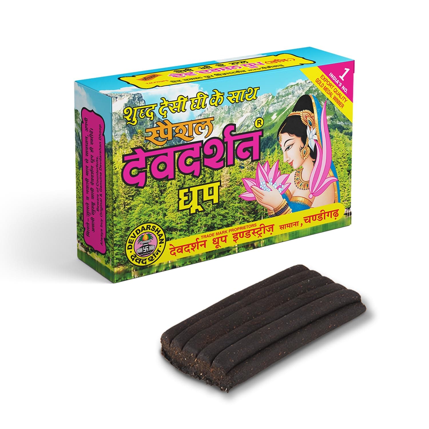 Devdarshan Special Wet Dhoop Sticks | Premium Natural & Non-Toxic Dhoop for Daily Puja, Meditation, Havan & Festivals | Long-Lasting Fragrance | 480 Sticks (Pack of 48 Units, Wet Dhoop 10 Sticks Each)